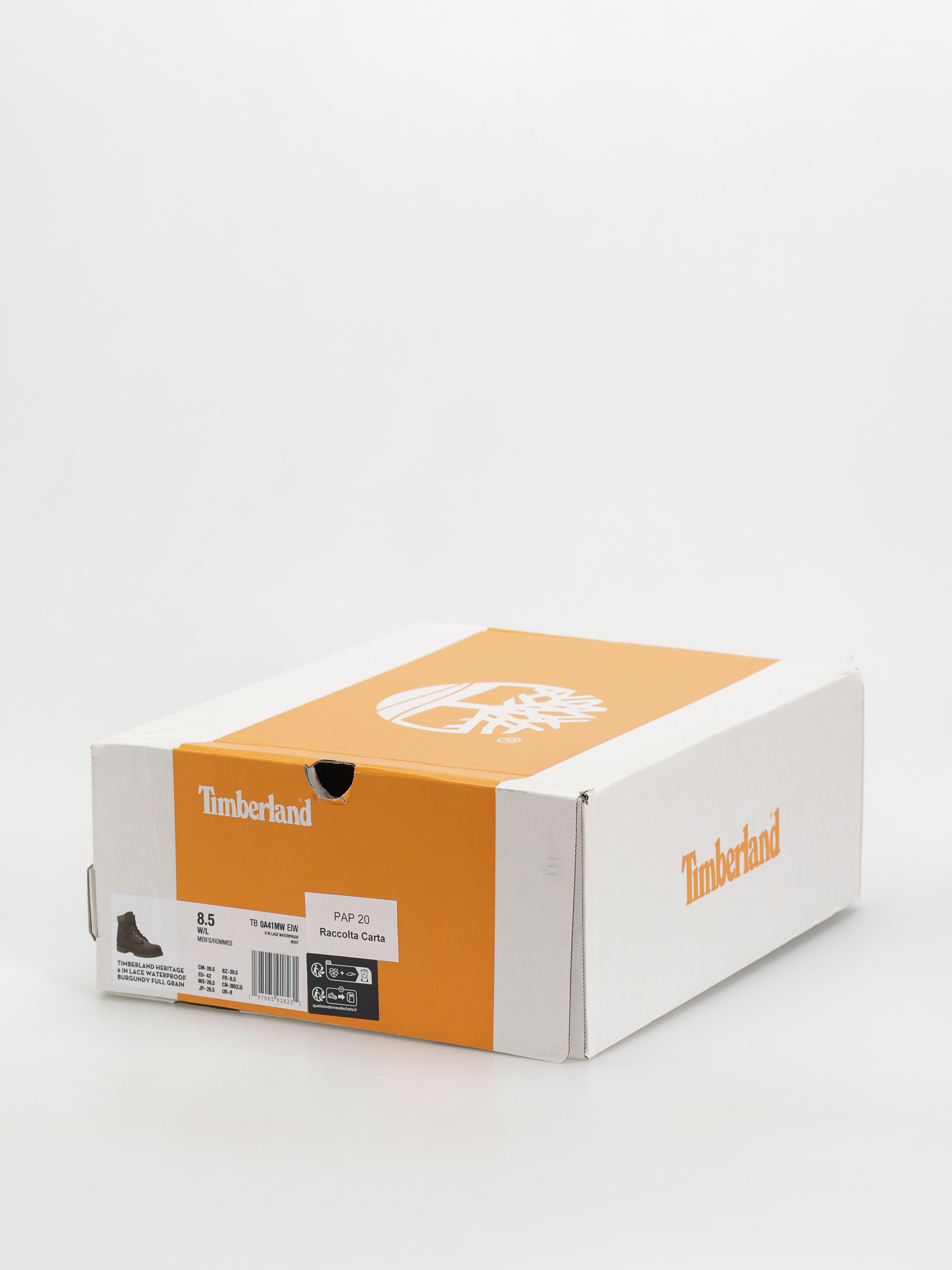 Pantofi de iarnă Timberland Heritage 6 Inch (burgundy full grain)