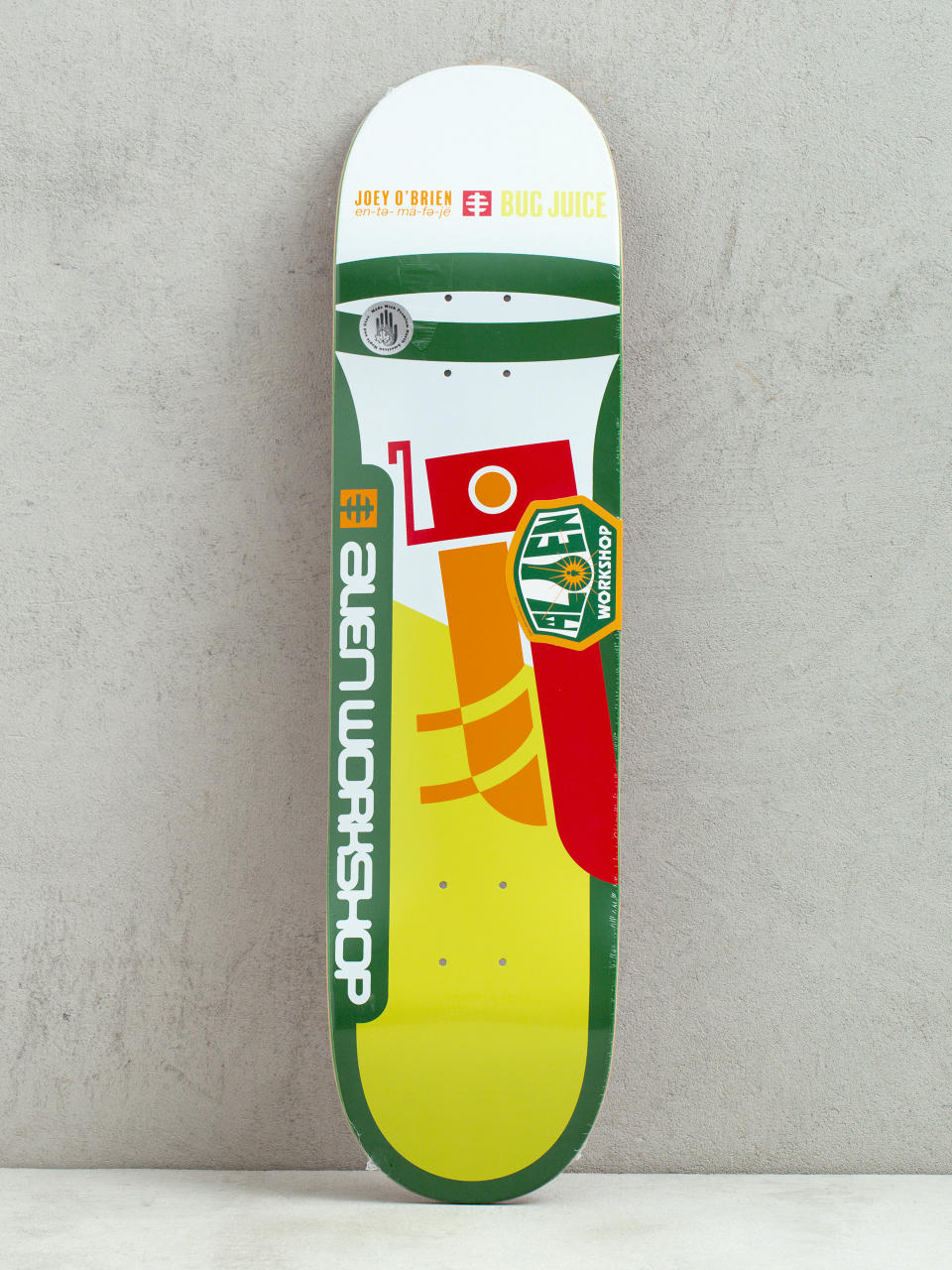 Placă Alienworkshop Joey Obrien Bug Juice (white/green/red)