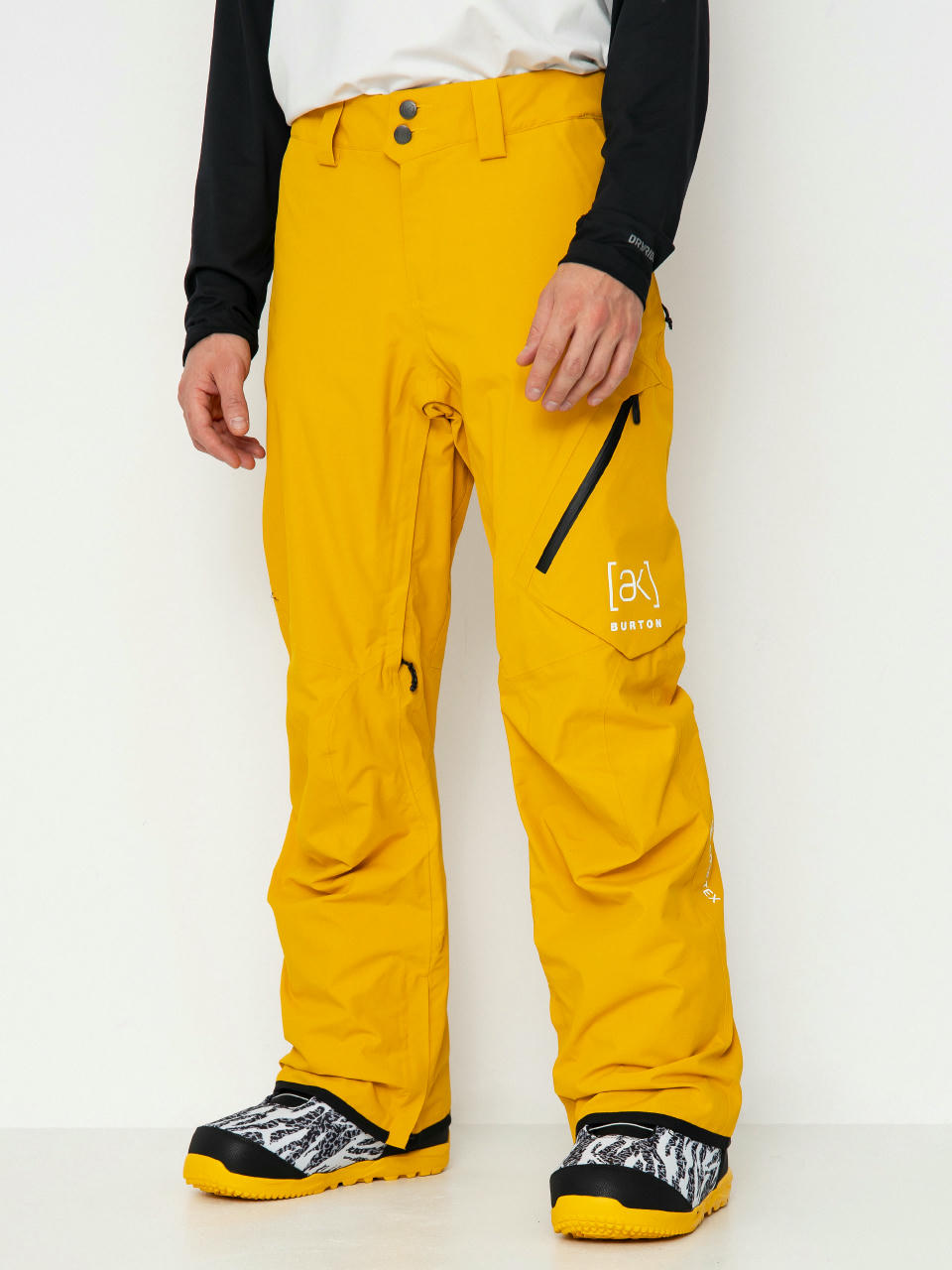 Pentru bărbați Pantaloni pentru snowboard Burton Ak Gore Tex Cyclic (goldenrod)