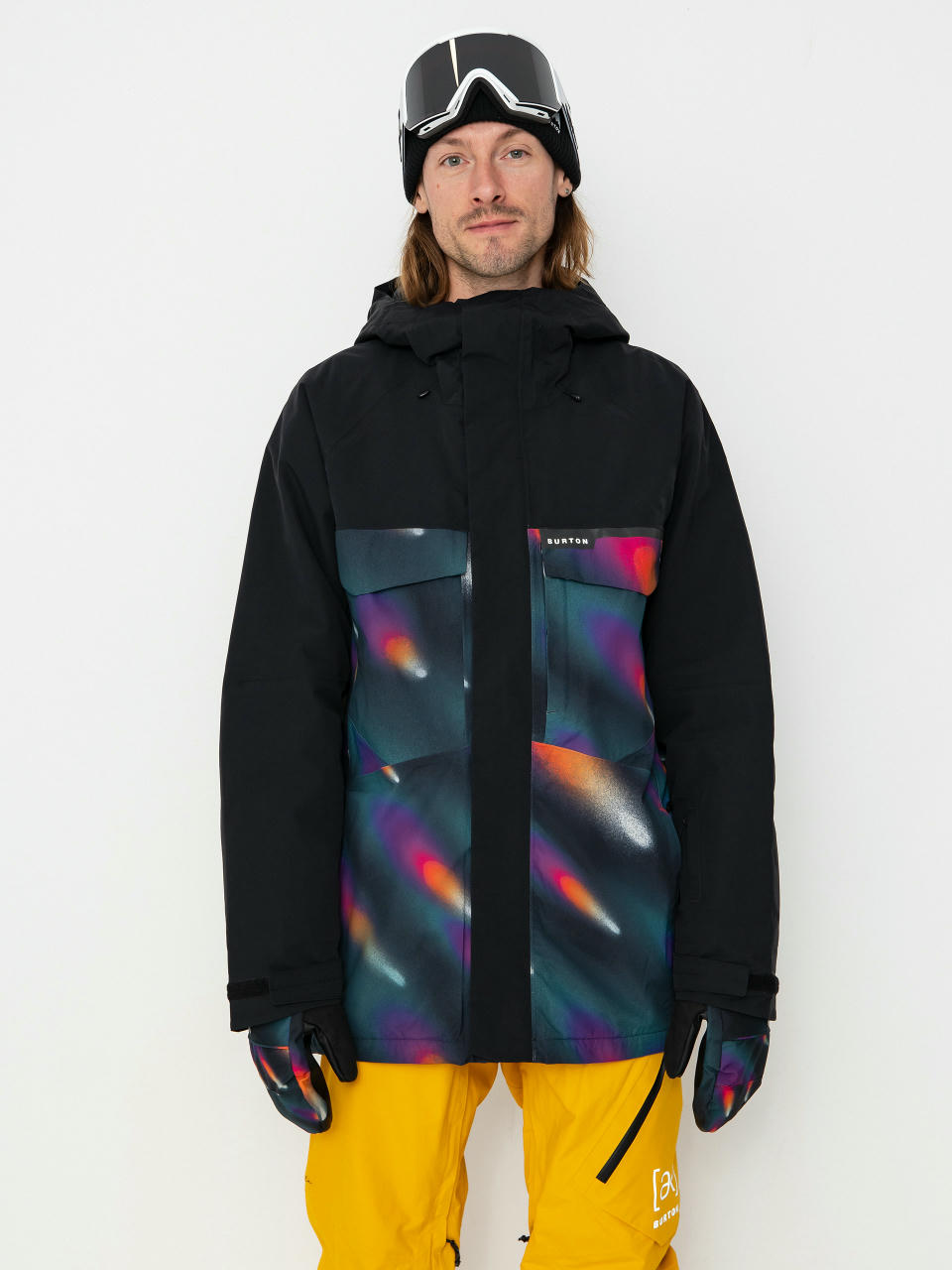 Pentru bărbați Geacă de snowboard Burton Covert 2.0 (true black/comets)