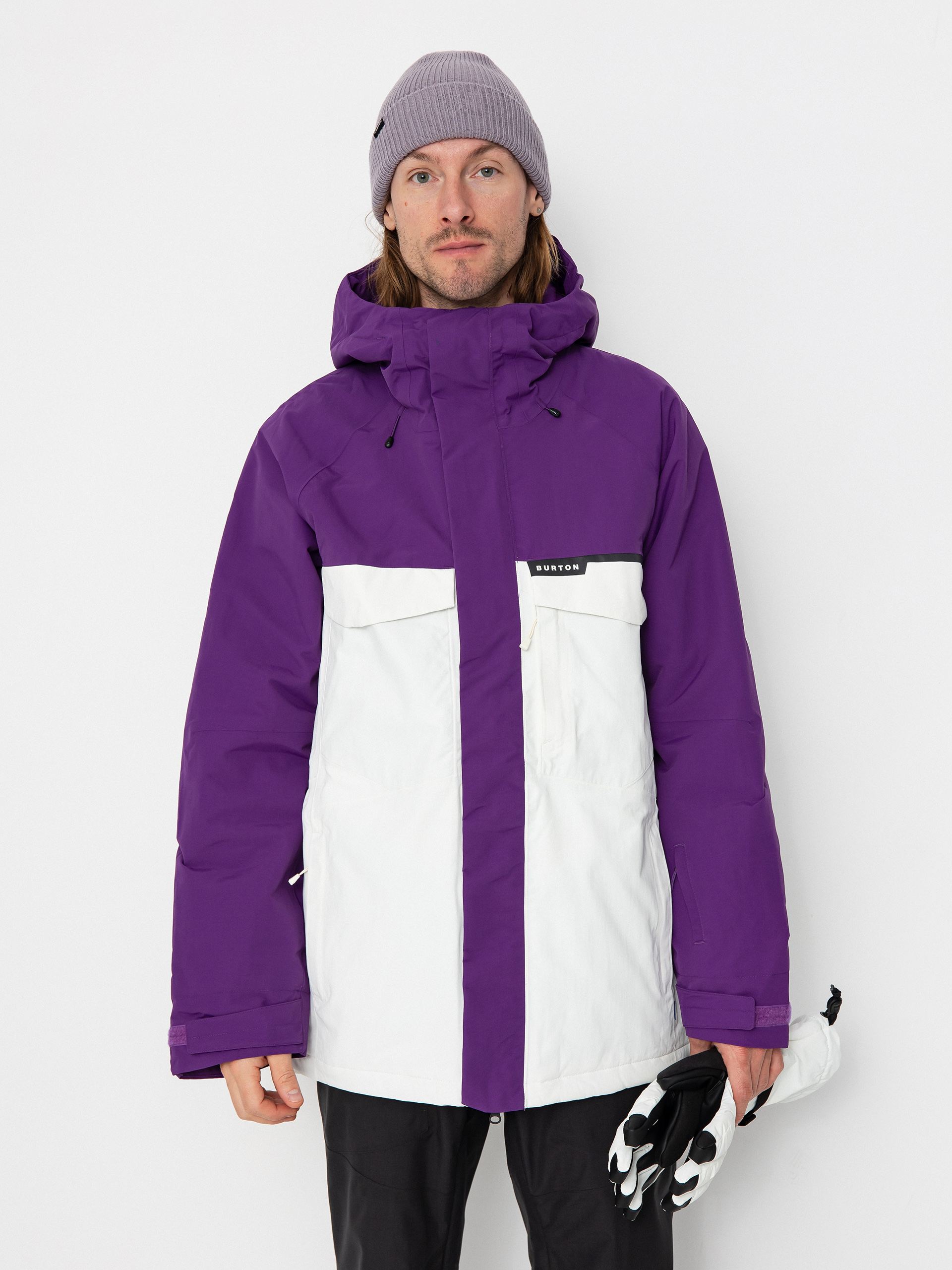 Geacă de snowboard Burton Covert 2.0 (imperial purple/stout white)