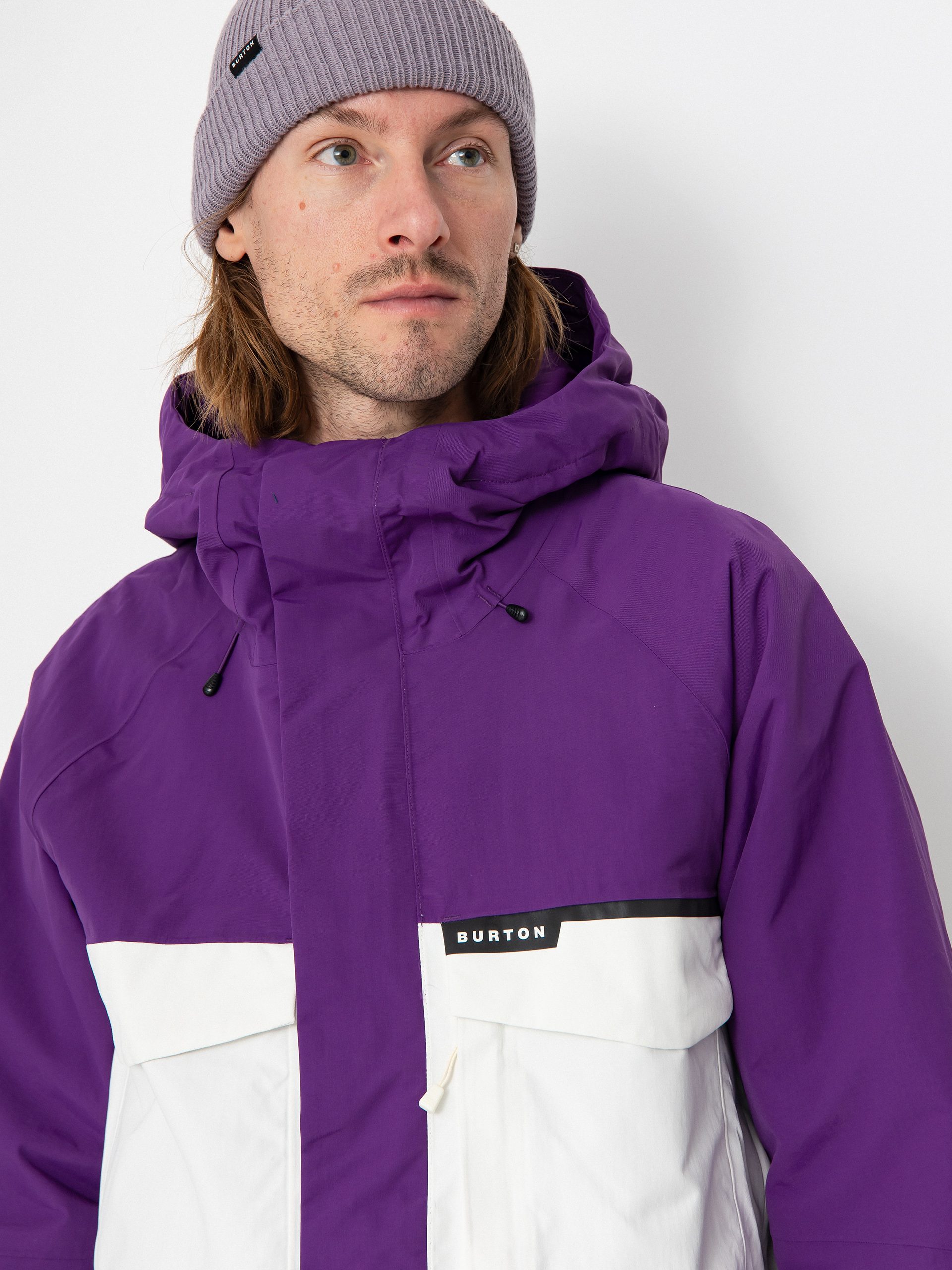 Pentru bărbați Geacă de snowboard Burton Covert 2.0 (imperial purple/stout white)