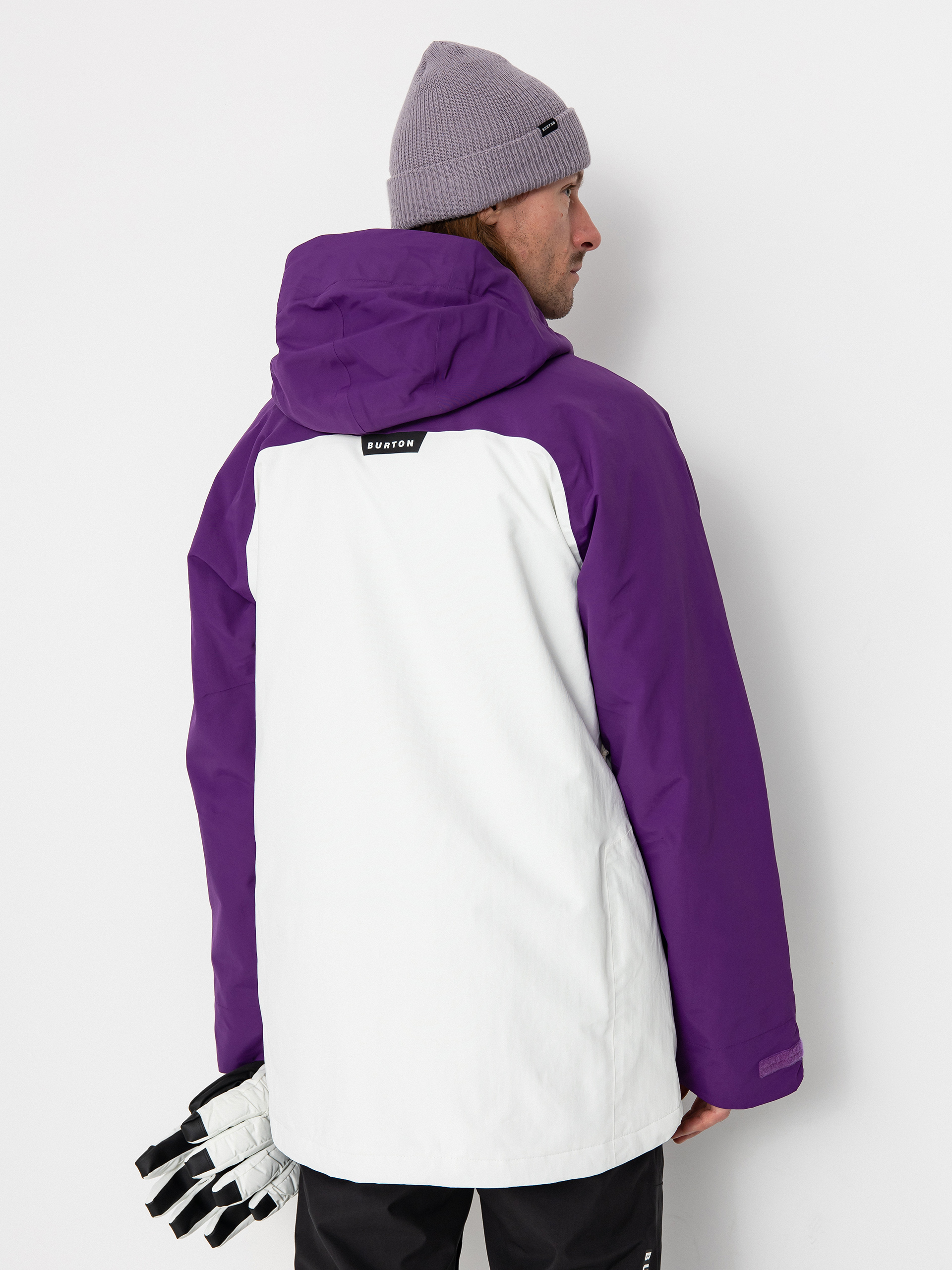 Pentru bărbați Geacă de snowboard Burton Covert 2.0 (imperial purple/stout white)