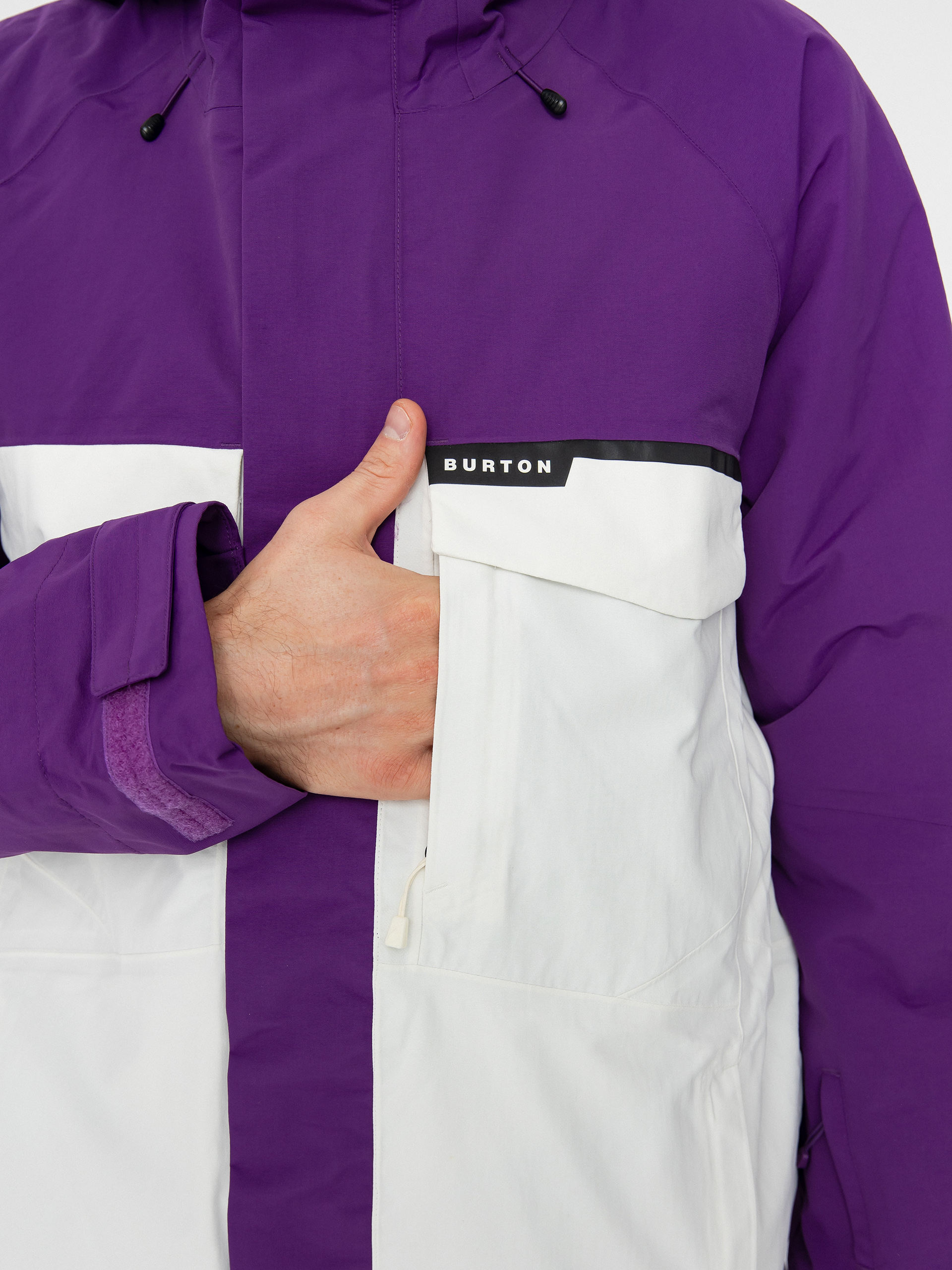 Pentru bărbați Geacă de snowboard Burton Covert 2.0 (imperial purple/stout white)