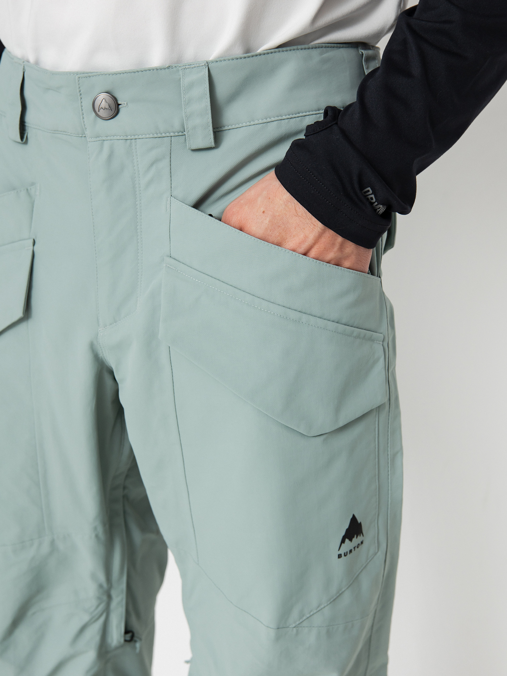 Pentru bărbați Pantaloni pentru snowboard Burton Covert 2.0 (petrol green)