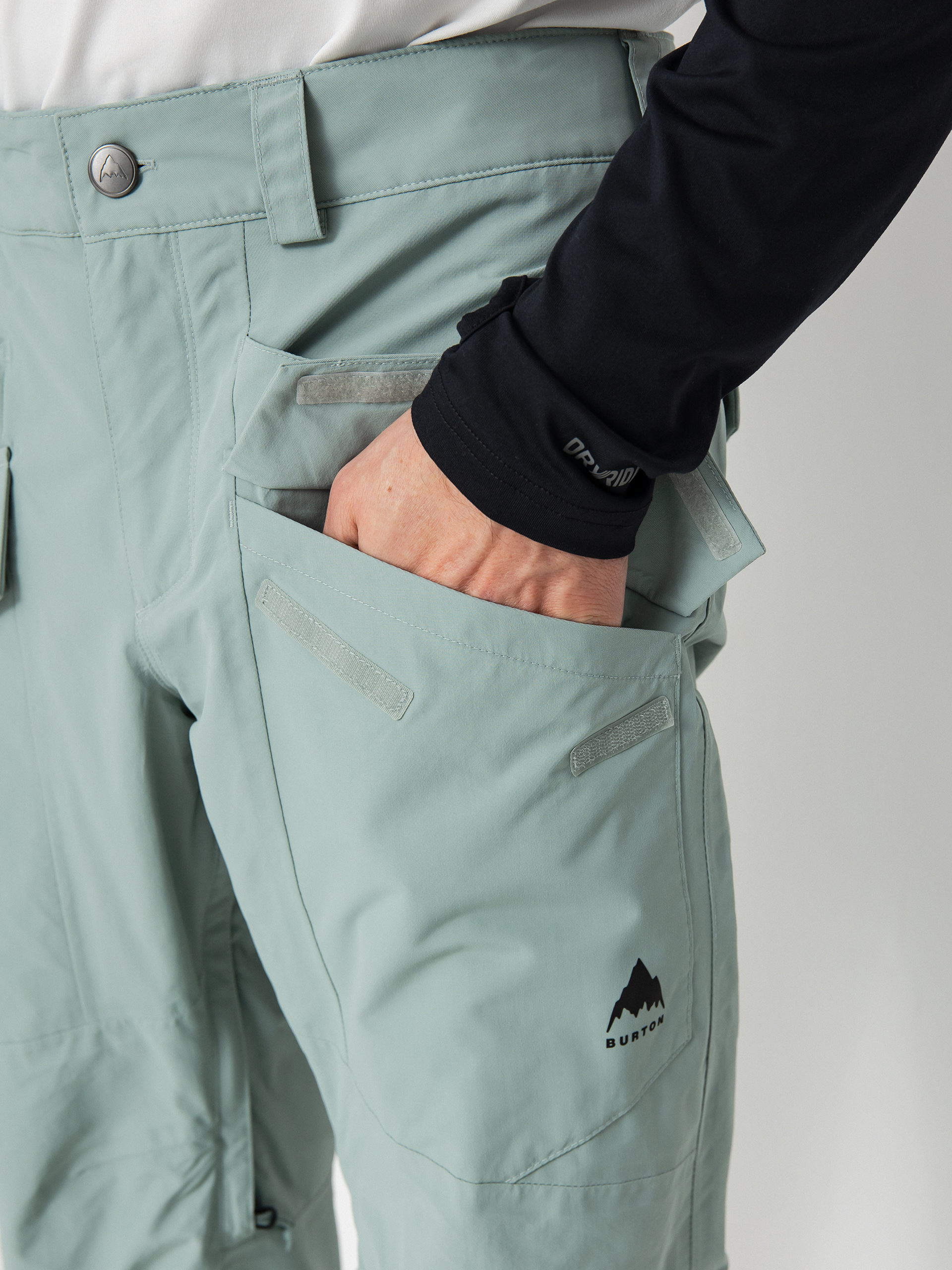 Pentru bărbați Pantaloni pentru snowboard Burton Covert 2.0 (petrol green)