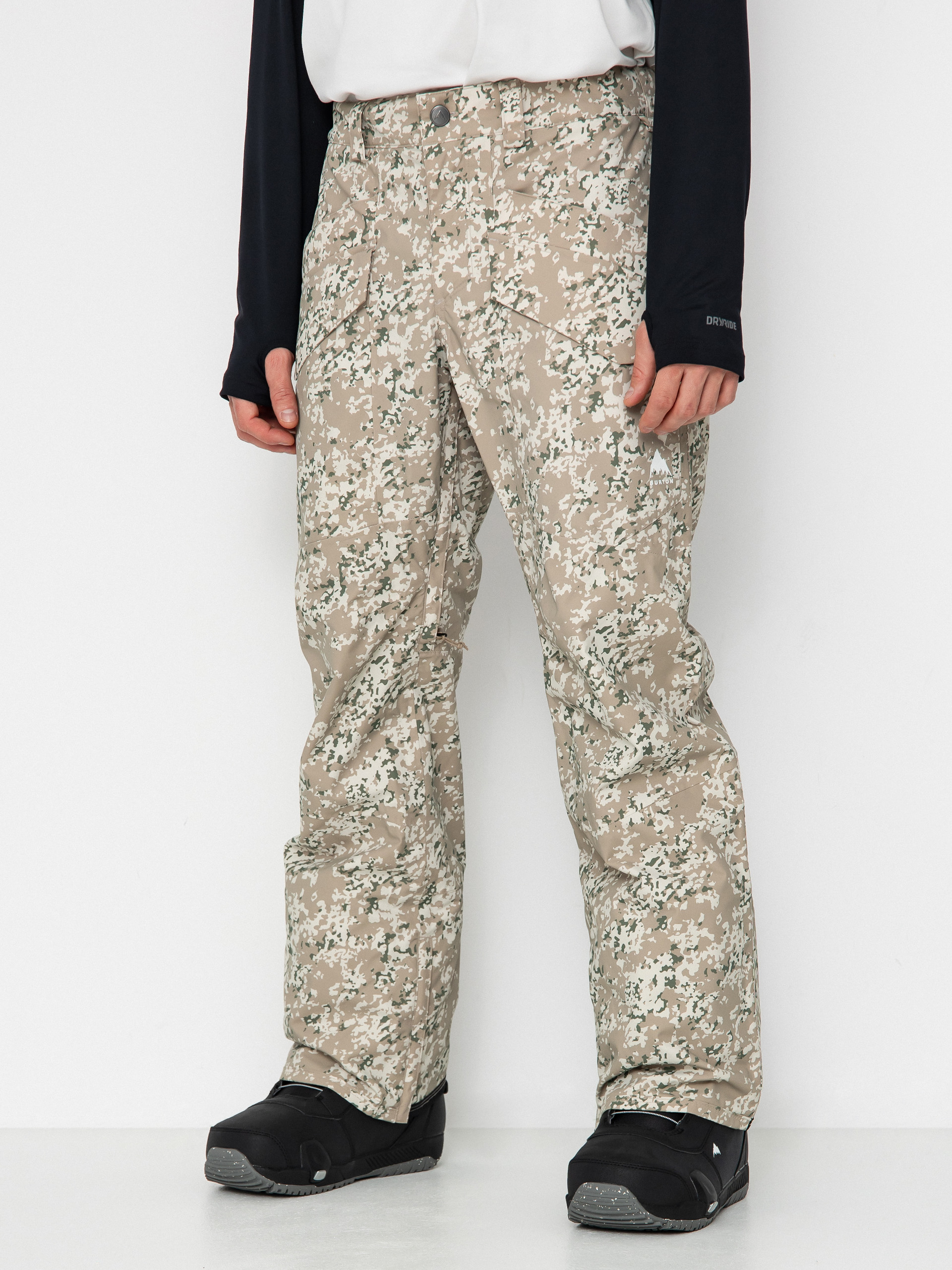 Pantaloni pentru snowboard Burton Covert 2.0 (snowfall camo)