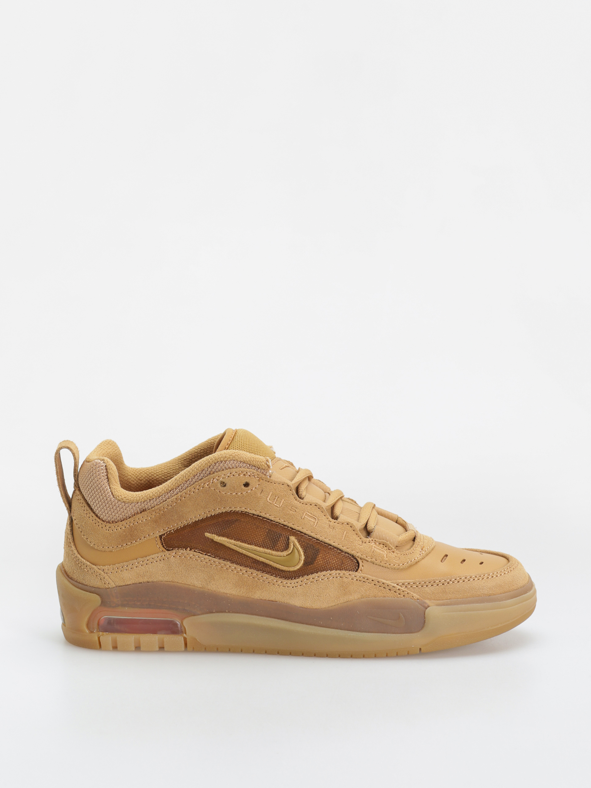 Pantofi Nike SB Air Max Ishod - maro (flax/wheat flax safety orange)