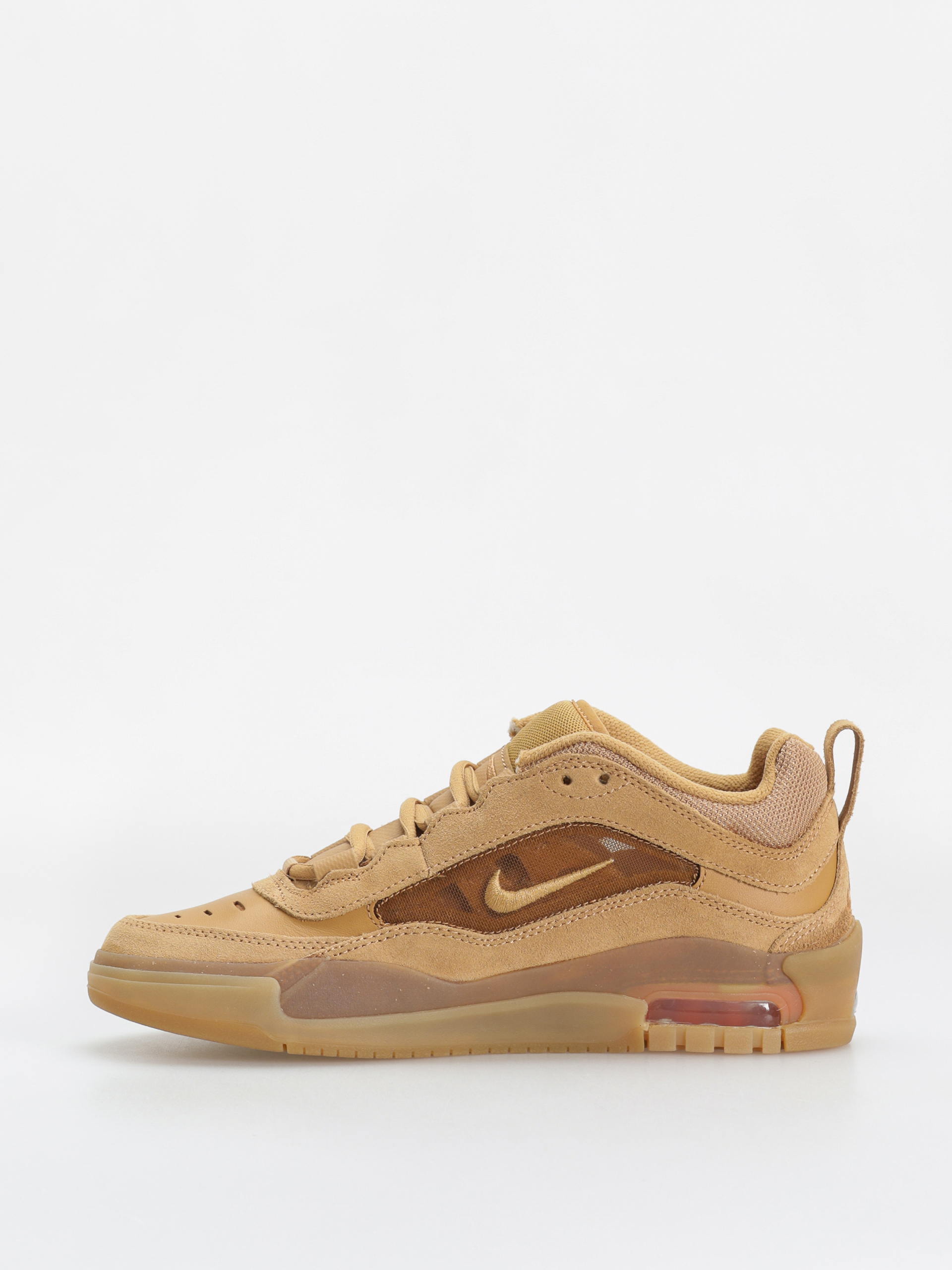 Pantofi Nike SB Air Max Ishod - maro (flax/wheat flax safety orange)