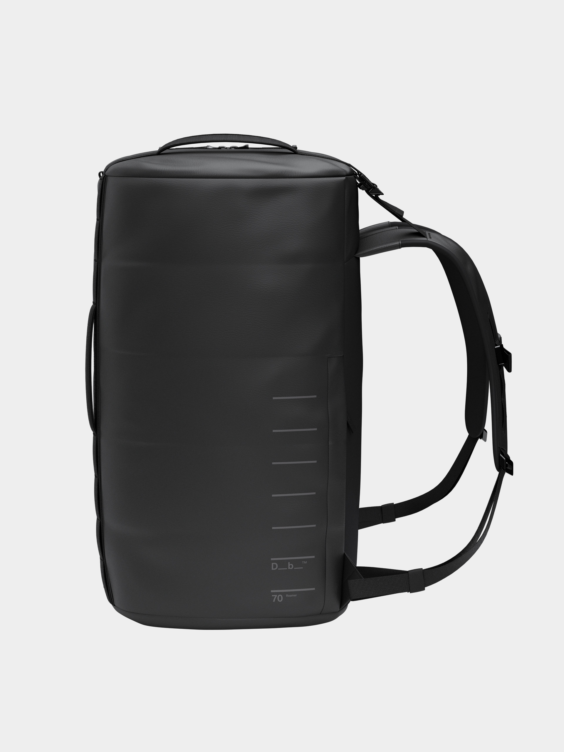 Geantă de voiaj Db Roamer Pro Split Duffel 70L (black out)