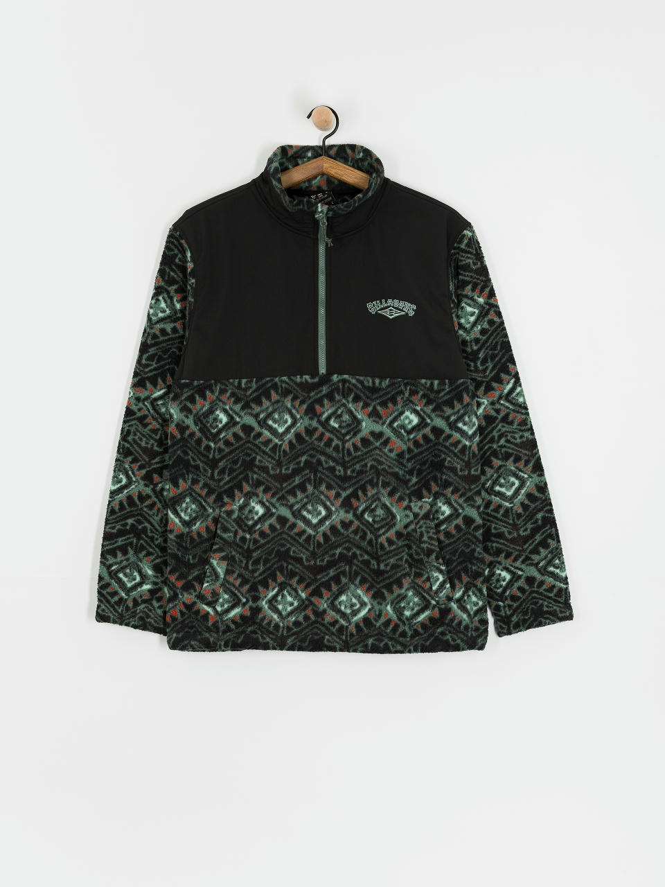 Pentru bărbați Hanorac din fleece Billabong Boundary Re-Issue (black)