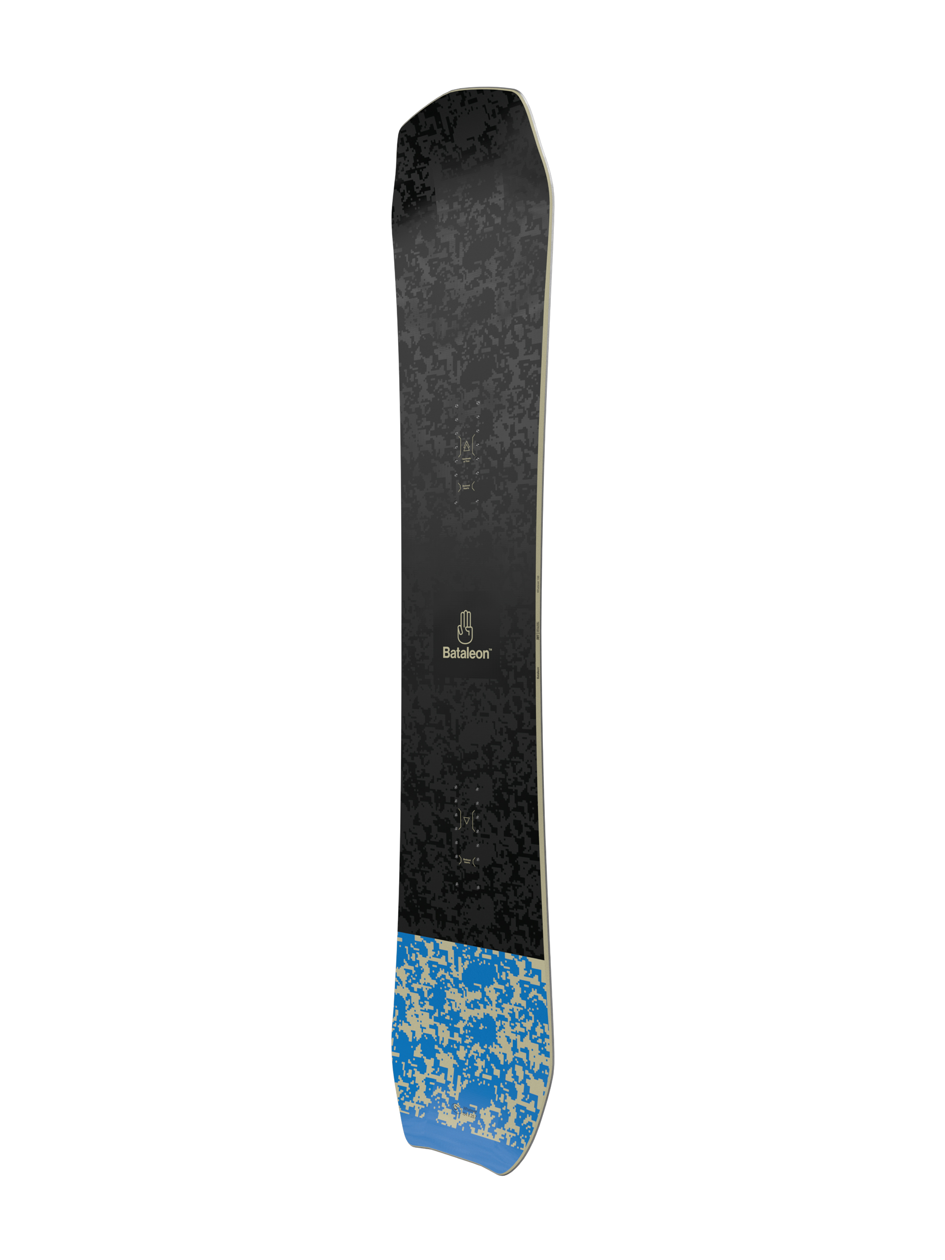 Snowboard Bataleon Whatever - albastru, negru (white/black/blue)