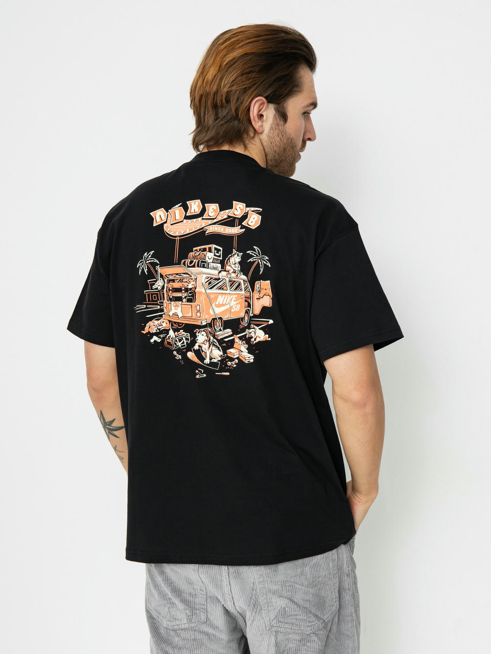 Tricou Nike SB Road Dogs (black)