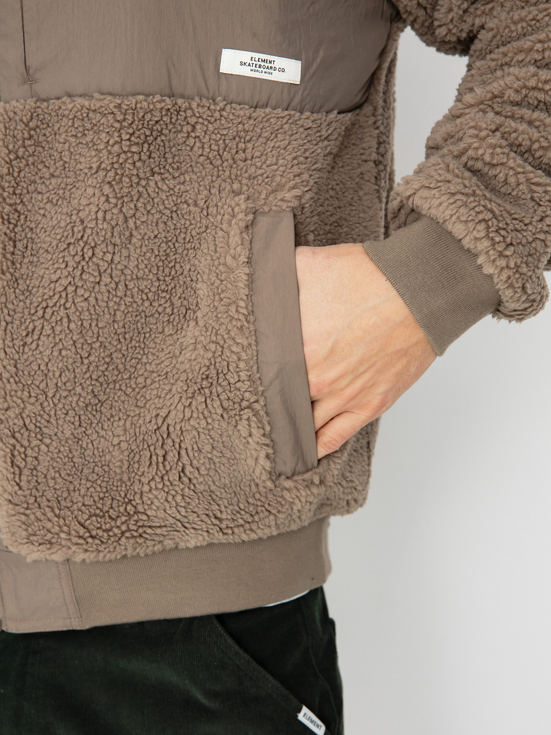 Geacă Element Oak Sherpa (walnut)