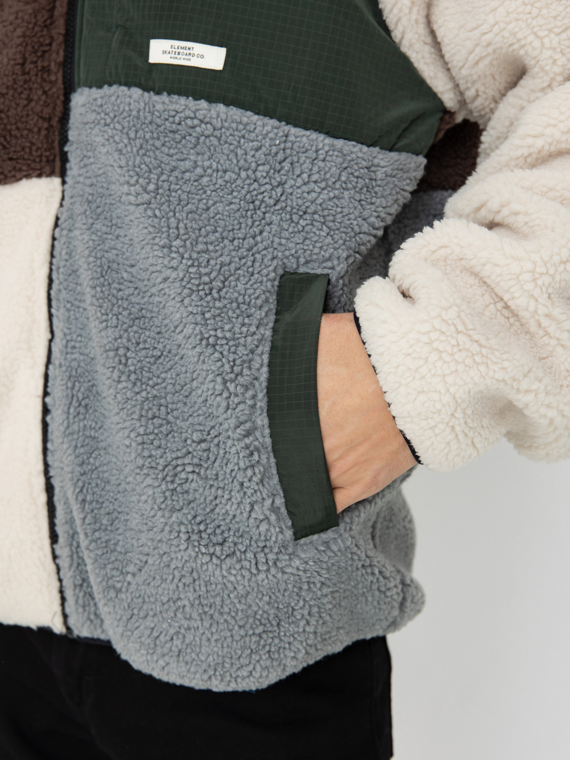 Geacă Element Wolfe Sherpa (multicolor)