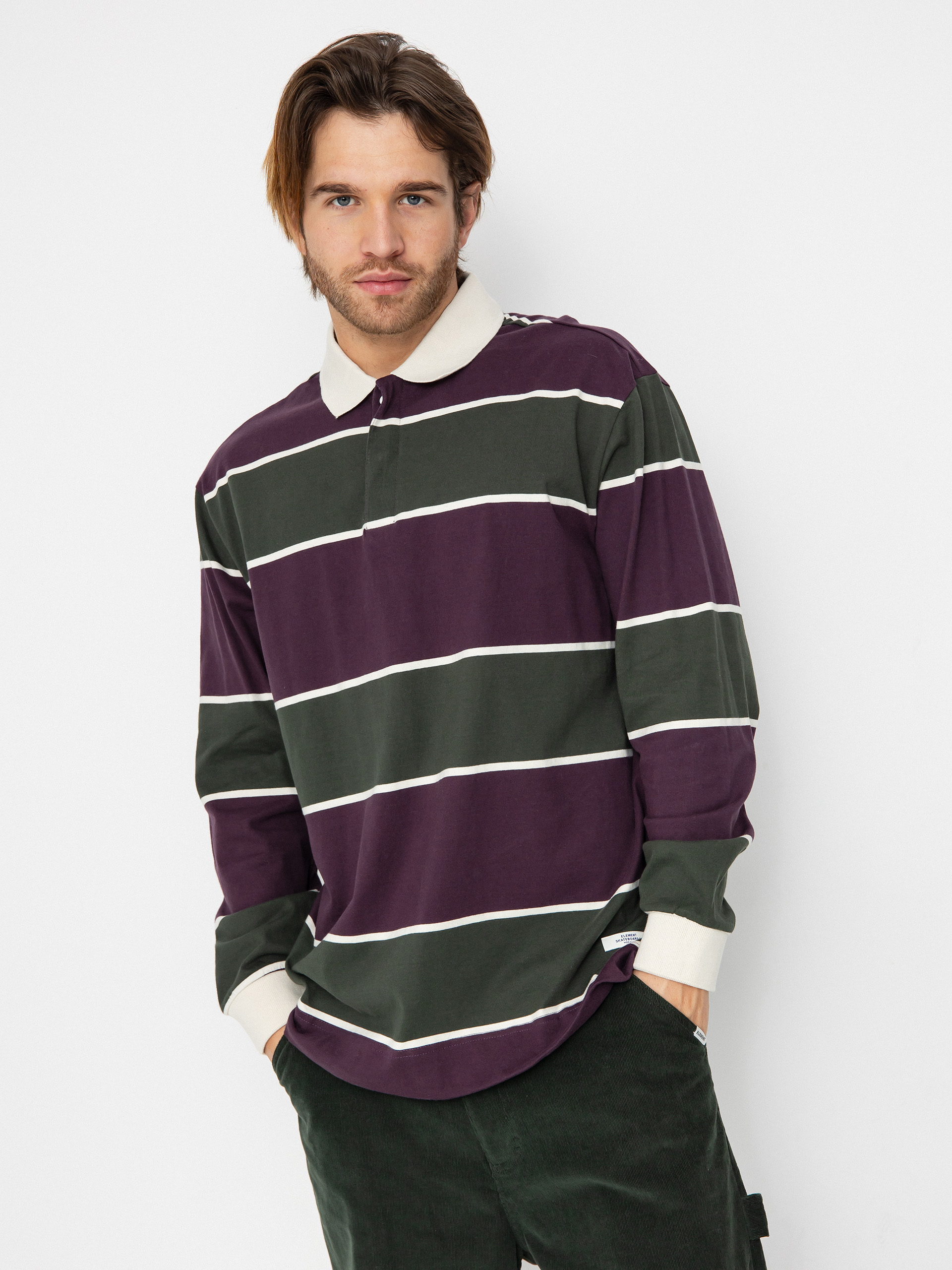 Tricou polo Element Splengler (plum perfect)