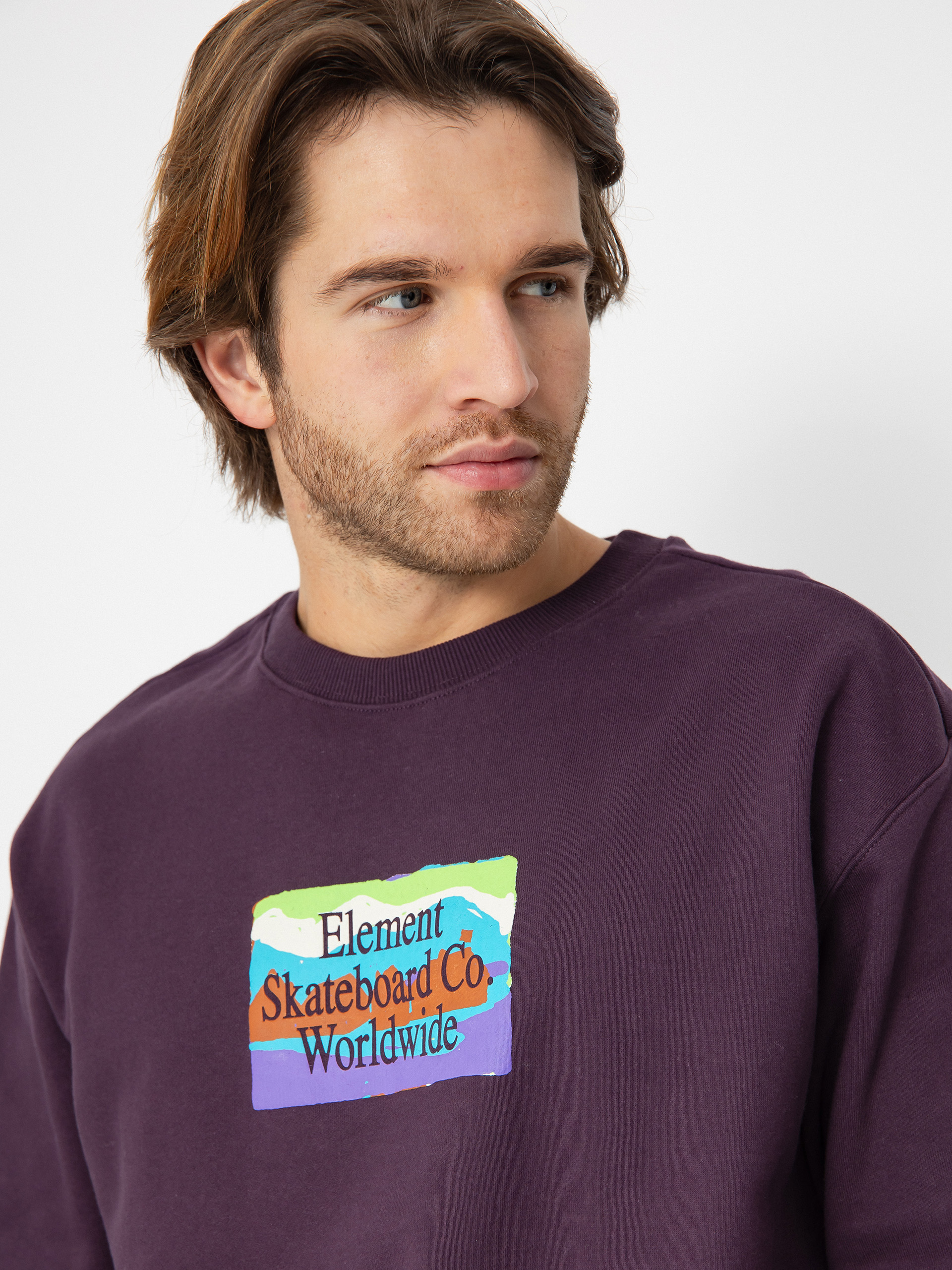 Hanorac Element From Here Crew (plum perfect)