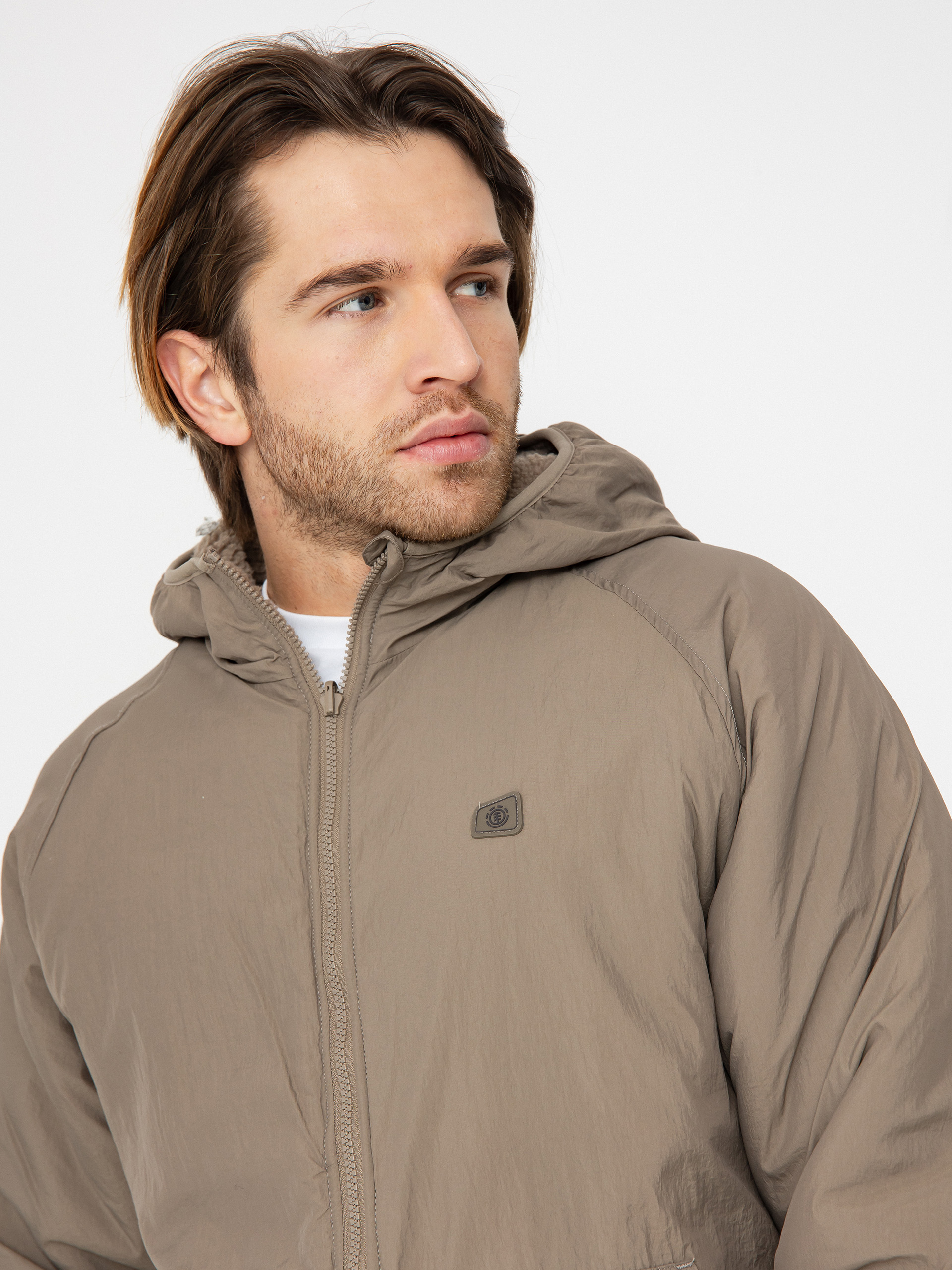 Geacă Element Wolfe Sherpa (walnut)