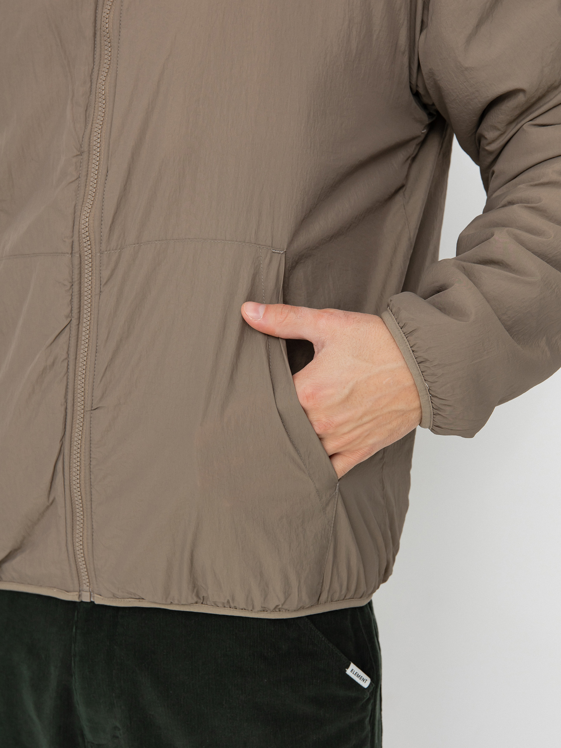 Geacă Element Wolfe Sherpa (walnut)