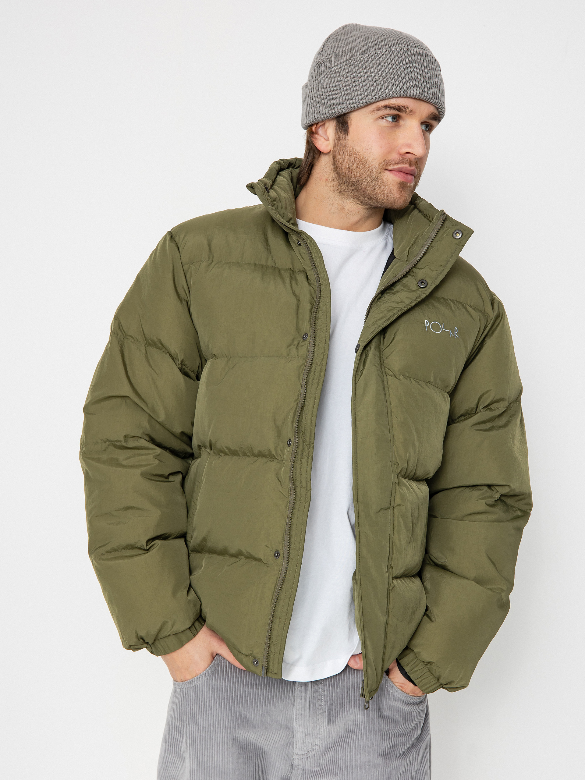 Geacu0103 Polar Skate Basic Puffer (army green)