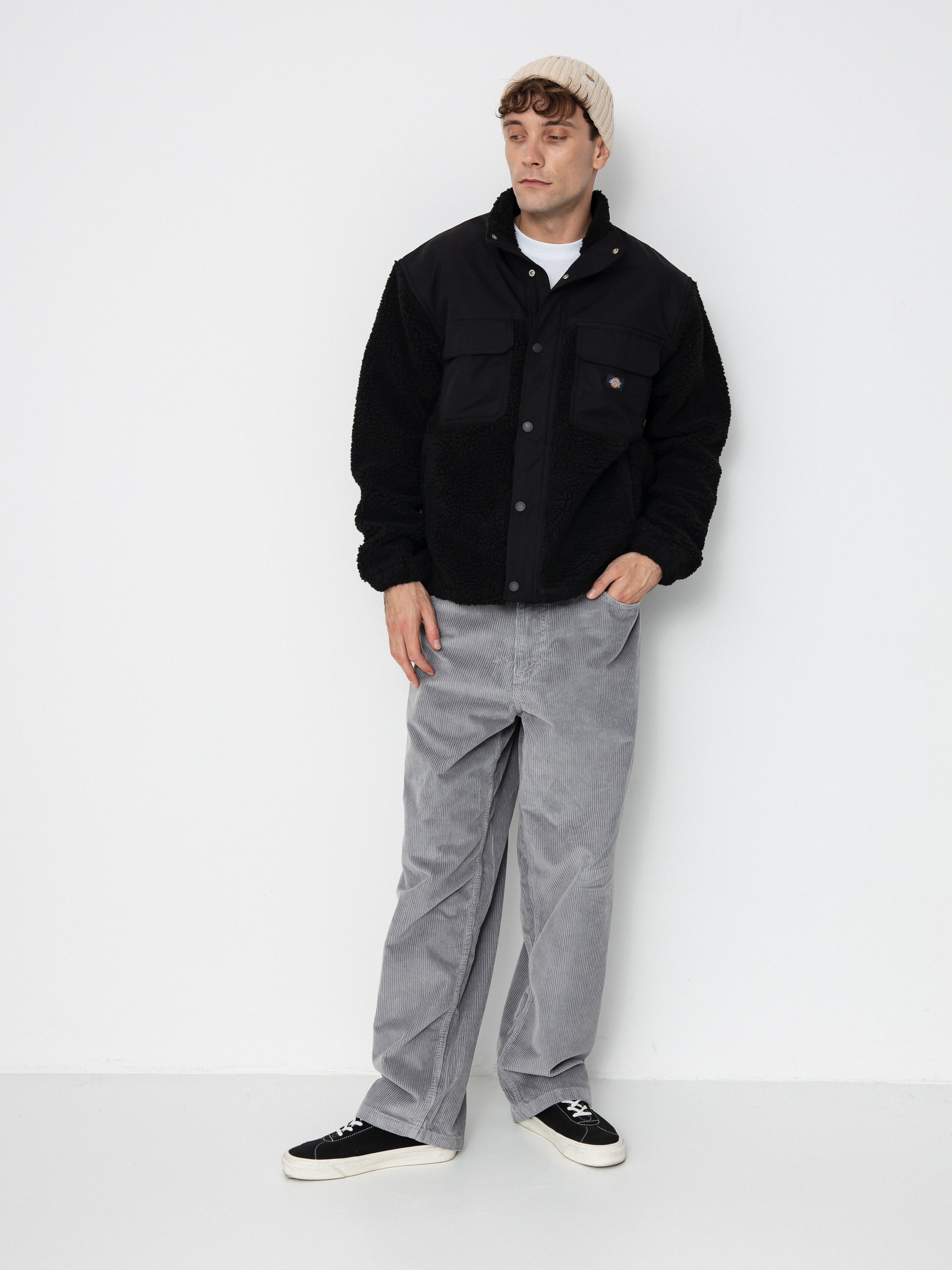 Hanorac din fleece Dickies Pinesdale (black)