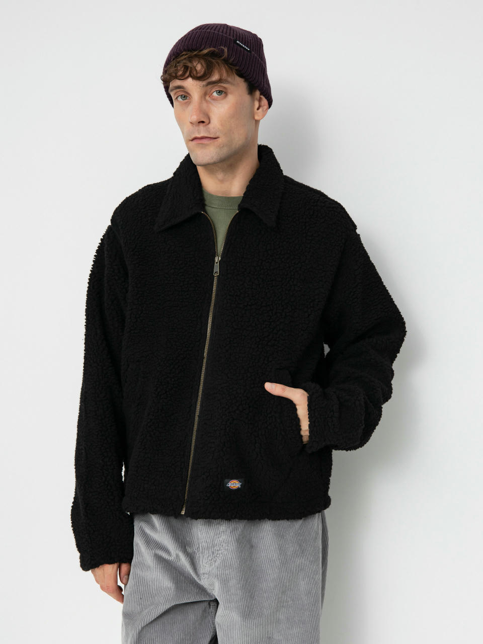 Geacă Dickies Eisenhower High Pile (black)