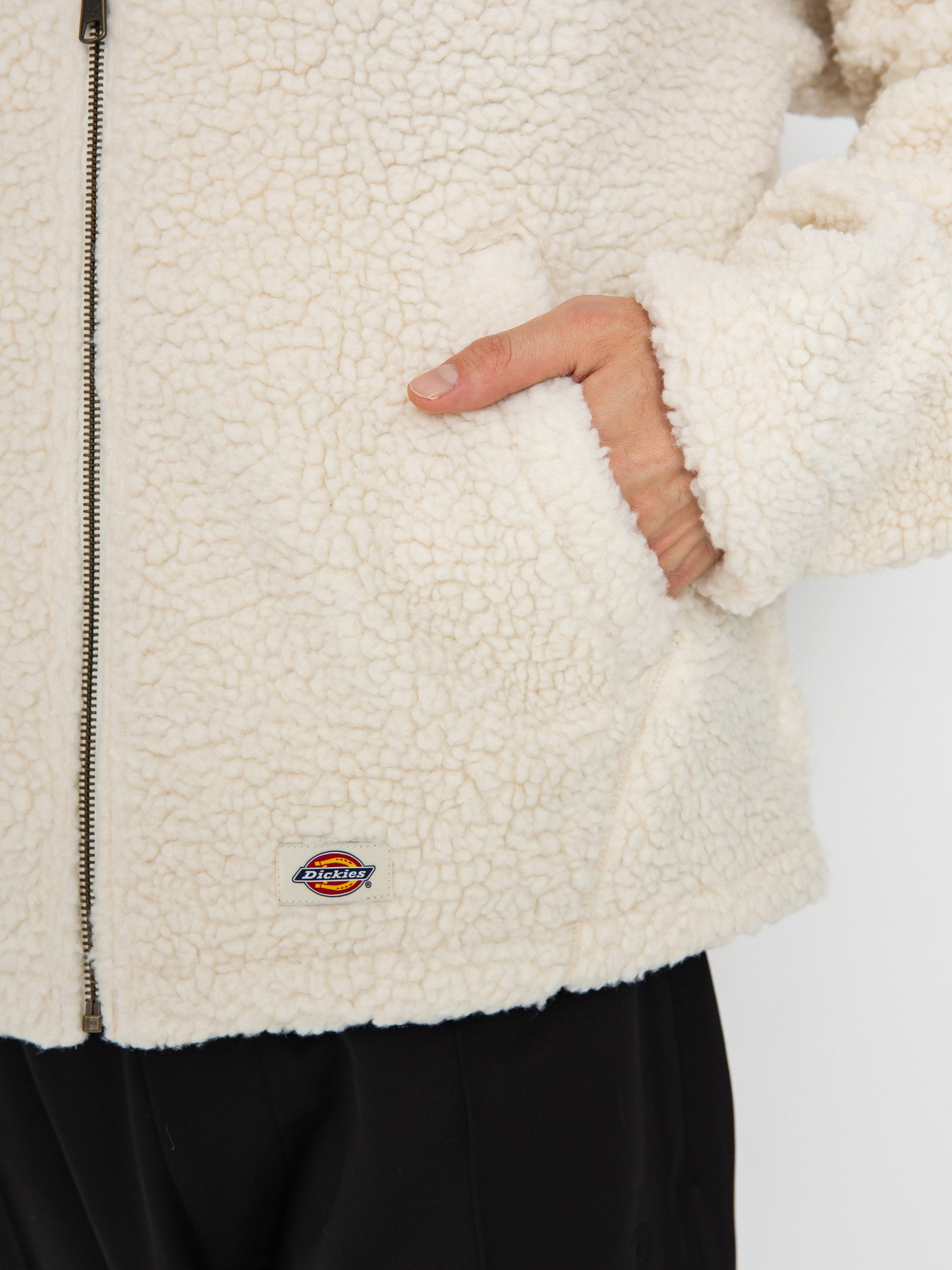 Geacă Dickies Eisenhower High Pile (whitecap gray)