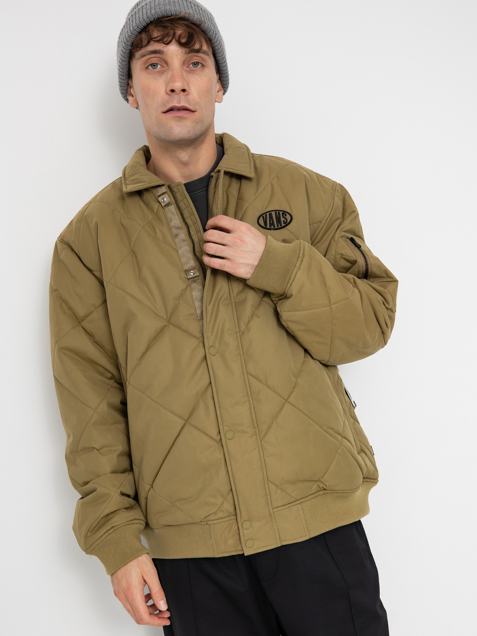 Geacu0103 Vans Hathaway Bomber (gothic olive)