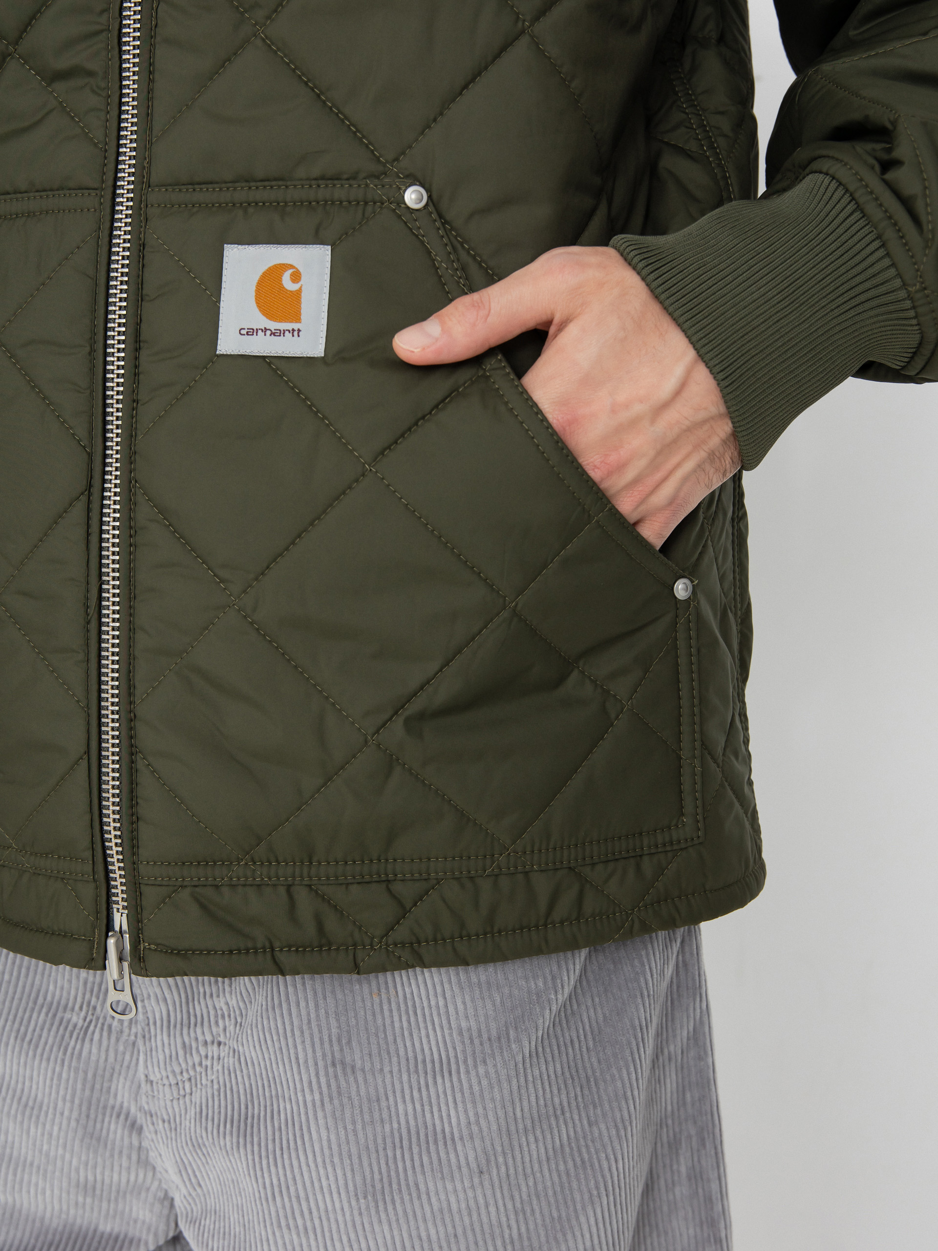 Geacă Carhartt WIP Myton Liner (office green)