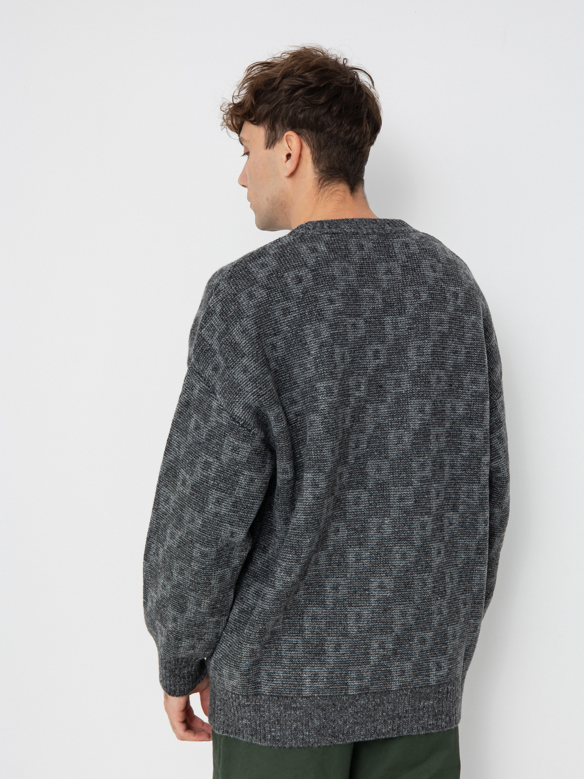 Pulover Polar Skate George P Pattern (grey)