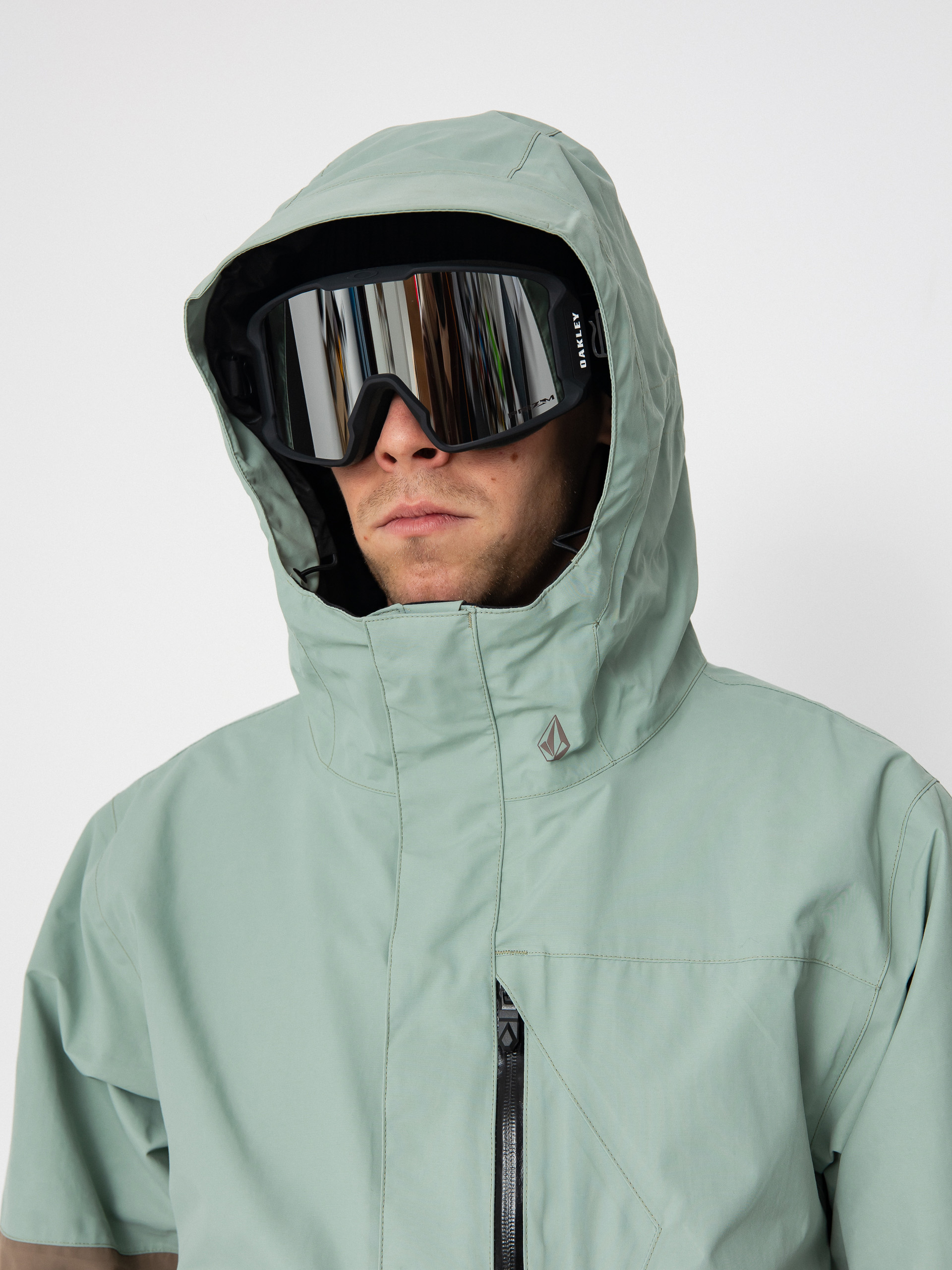 Pentru bărbați Geacă de snowboard Volcom L Ins Gore Tex (agave)