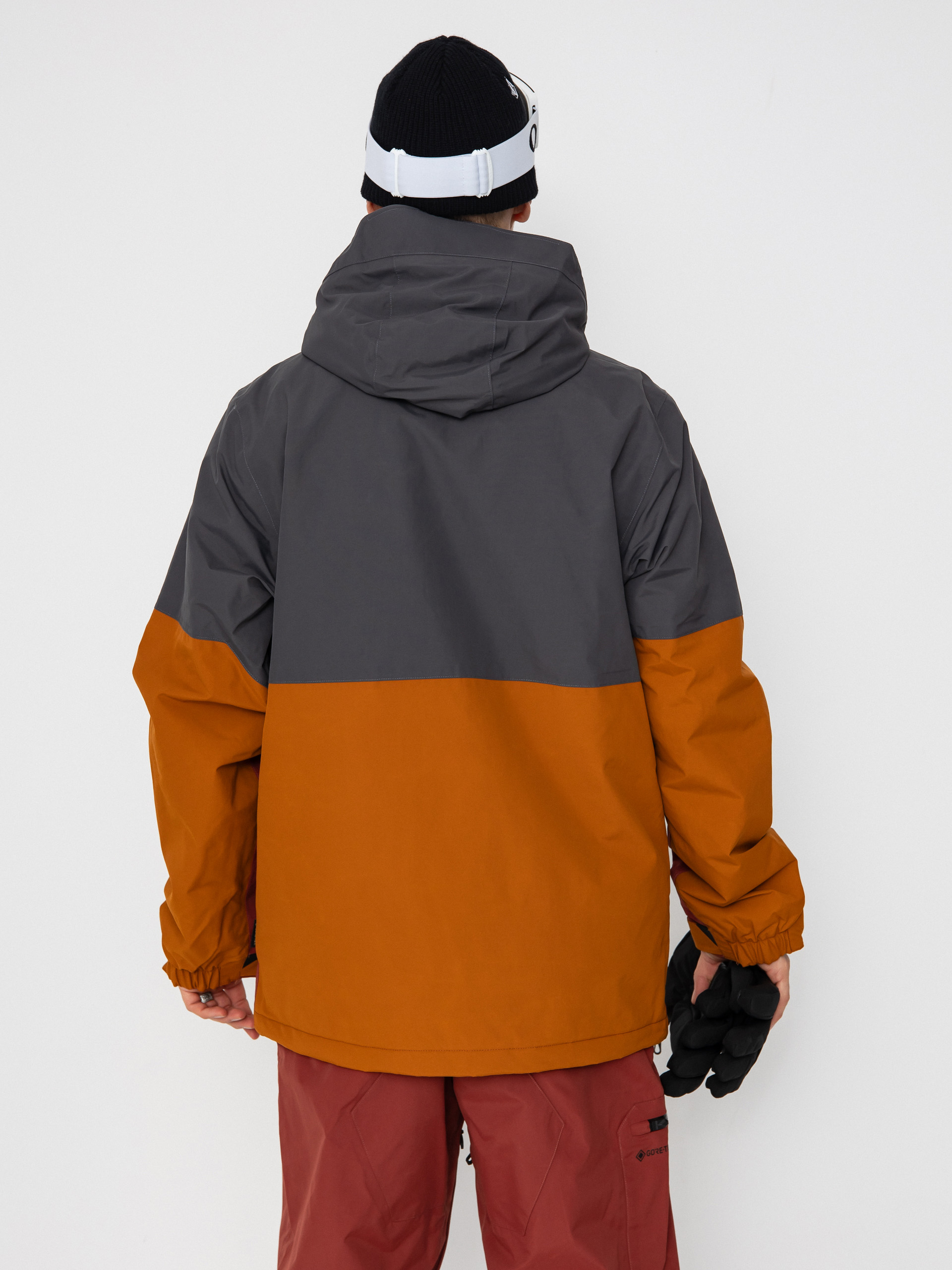 Pentru bărbați Geacă de snowboard Volcom L Ins Gore Tex (caramel)