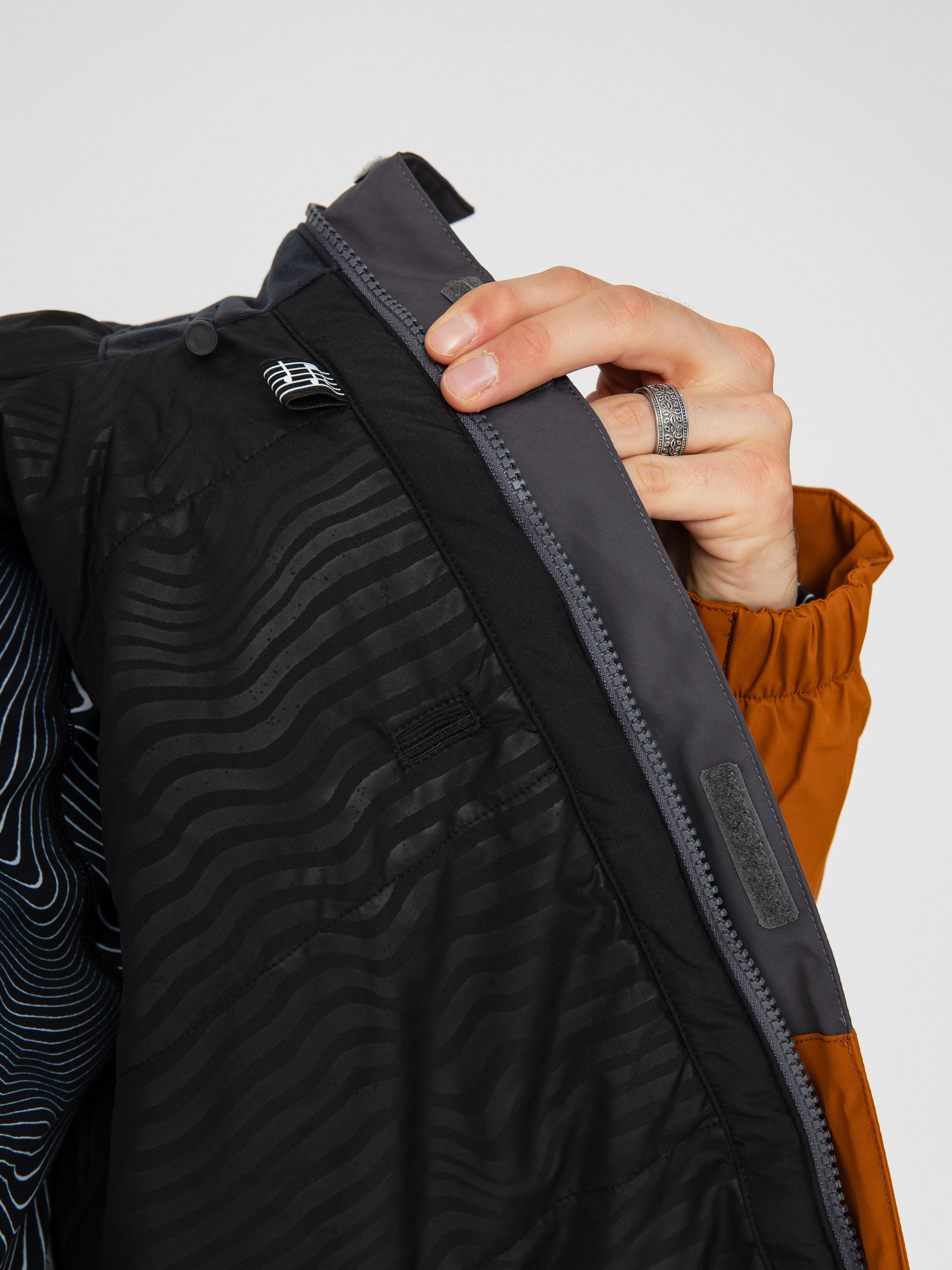 Pentru bărbați Geacă de snowboard Volcom L Ins Gore Tex (caramel)