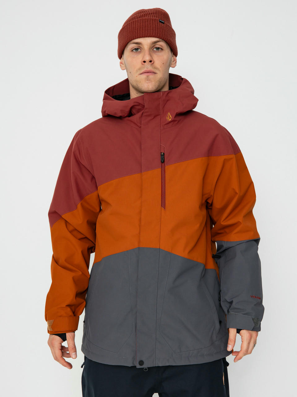 Pentru bărbați Geacă de snowboard Volcom Primry Ins (caramel)