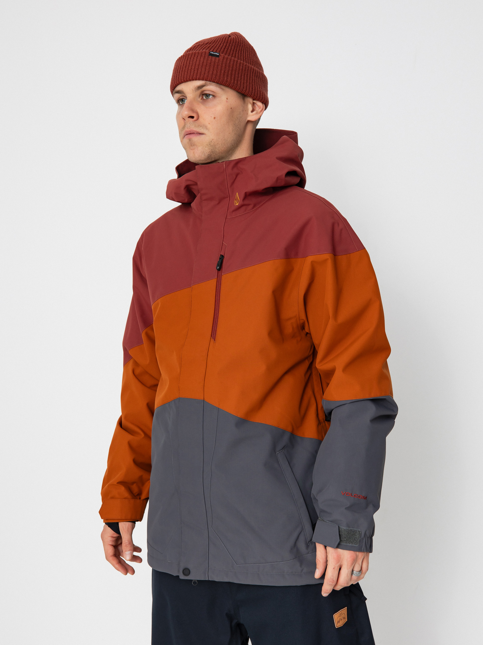 Pentru bărbați Geacă de snowboard Volcom Primry Ins (caramel)