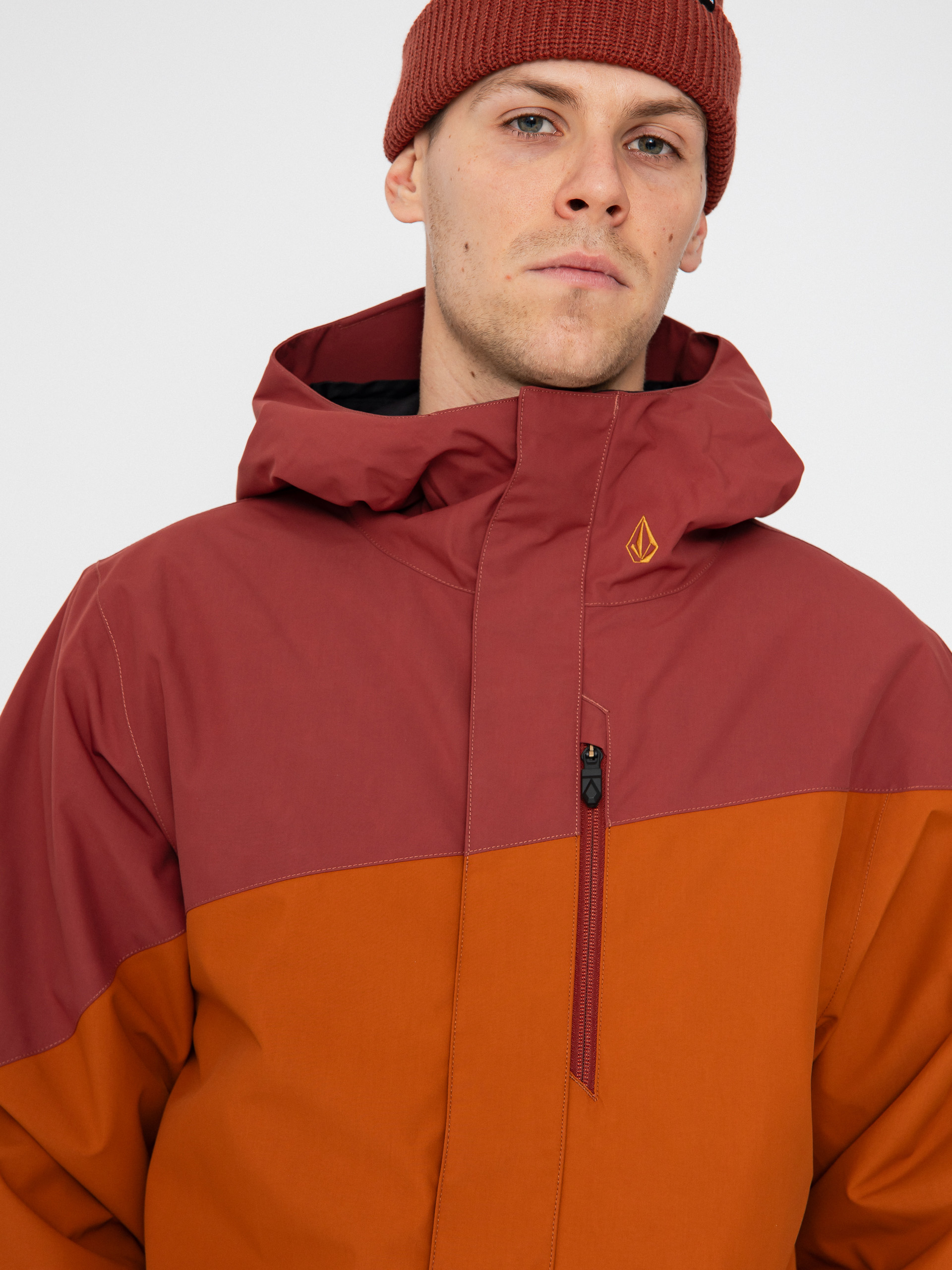 Pentru bărbați Geacă de snowboard Volcom Primry Ins (caramel)