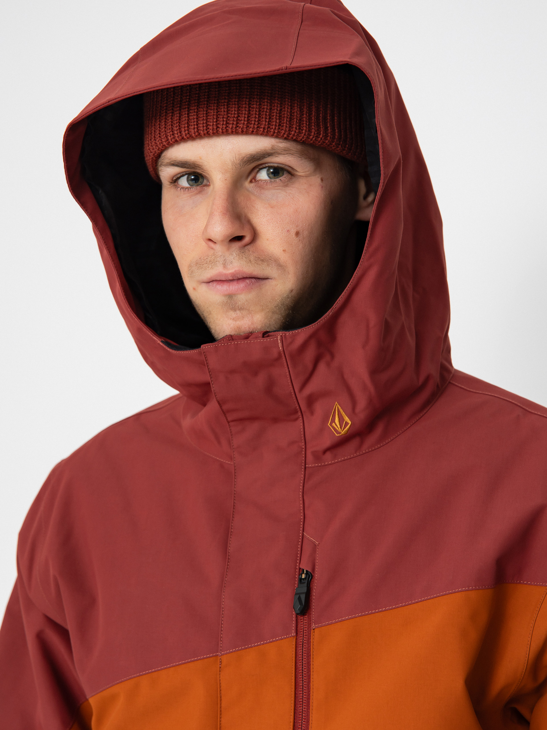 Pentru bărbați Geacă de snowboard Volcom Primry Ins (caramel)
