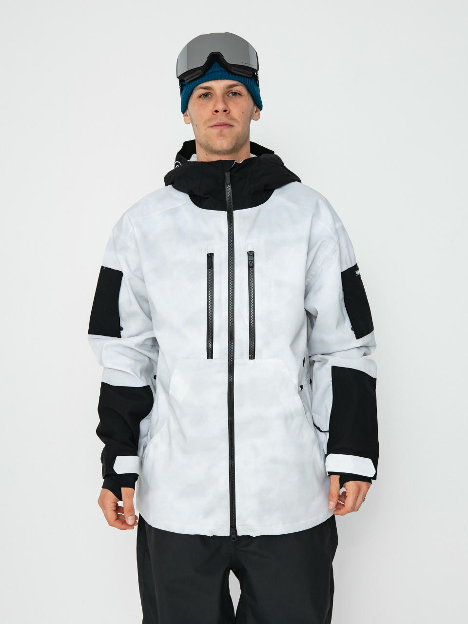 Pentru bărbați Geacă de snowboard Volcom V.Co Wfo (white camo)