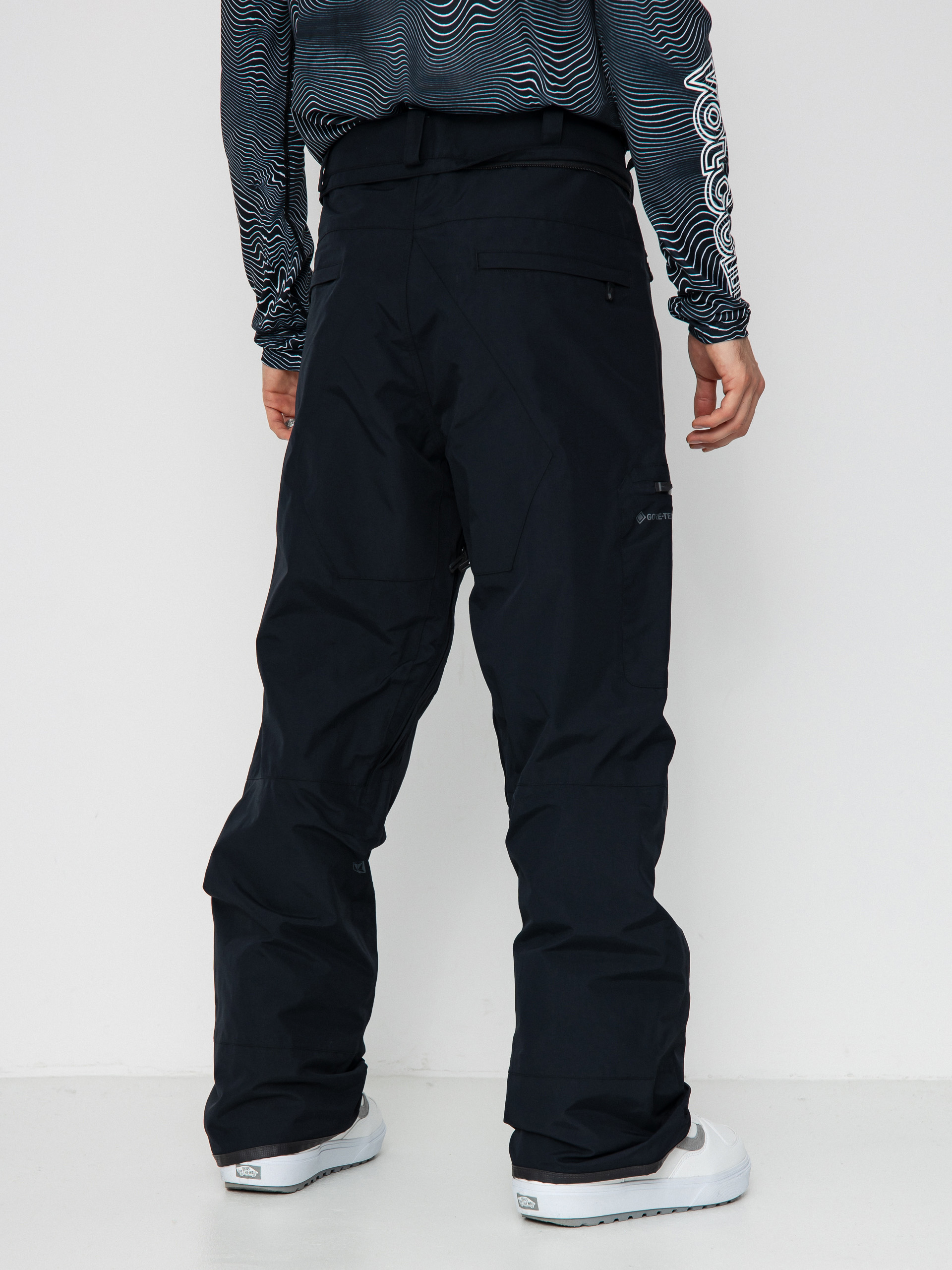 Pentru bărbați Pantaloni pentru snowboard Volcom L Gore Tex (black)