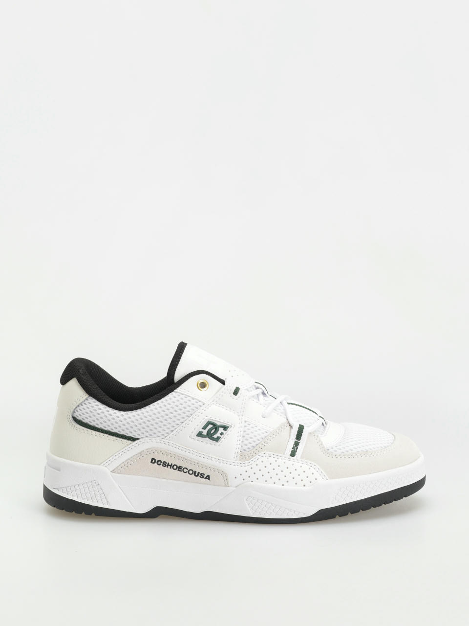 Pantofi DC Construct (white/black/green)