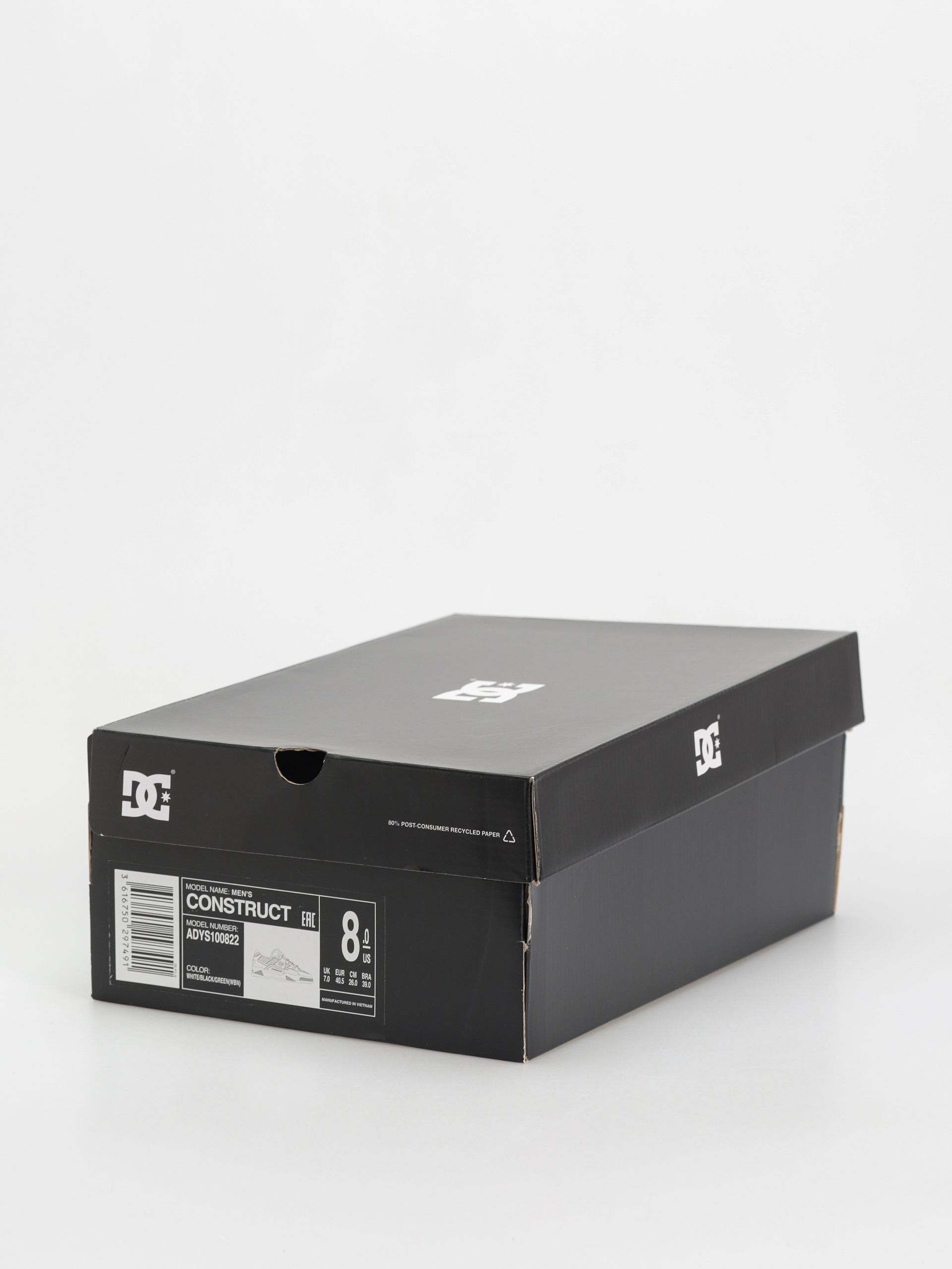 Pantofi DC Construct (white/black/green)