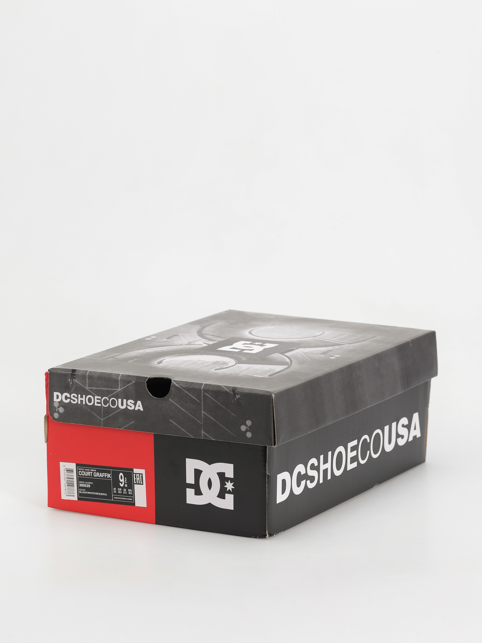 Pantofi DC Court Graffik (black/white/red)