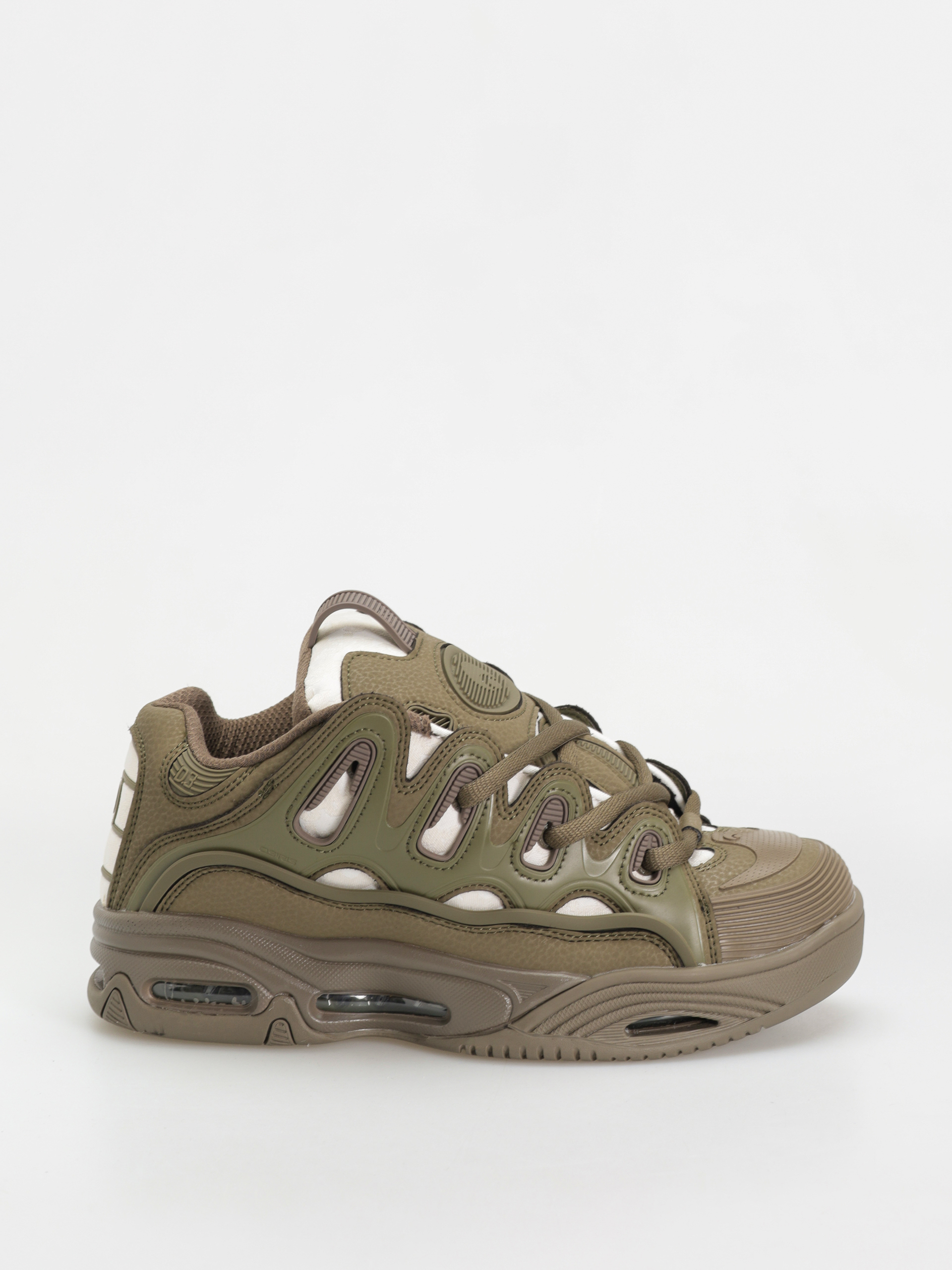 Pantofi Osiris D3 2001 (olive/white)