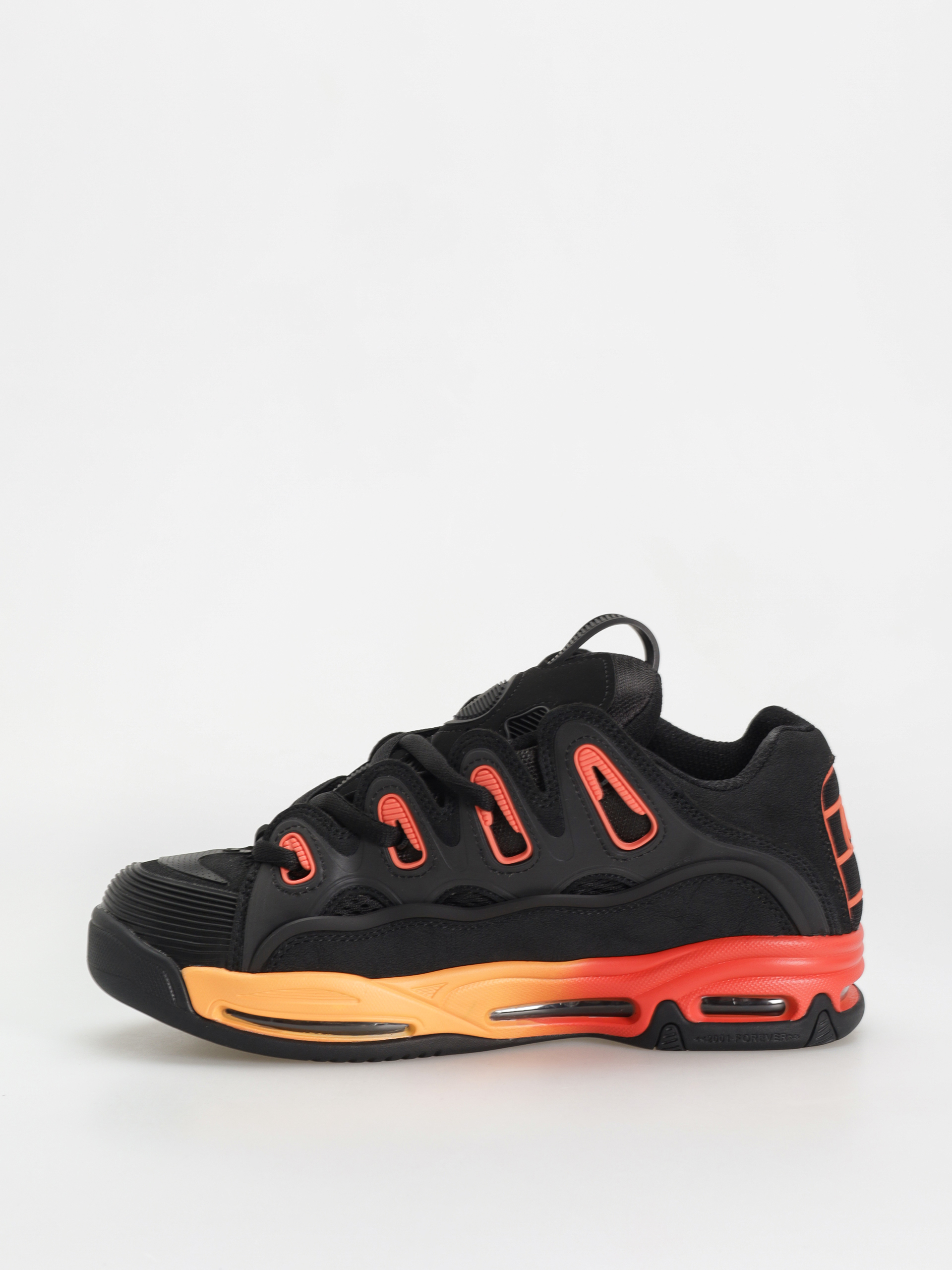 Pantofi Osiris D3 2001 (black/orange/black)
