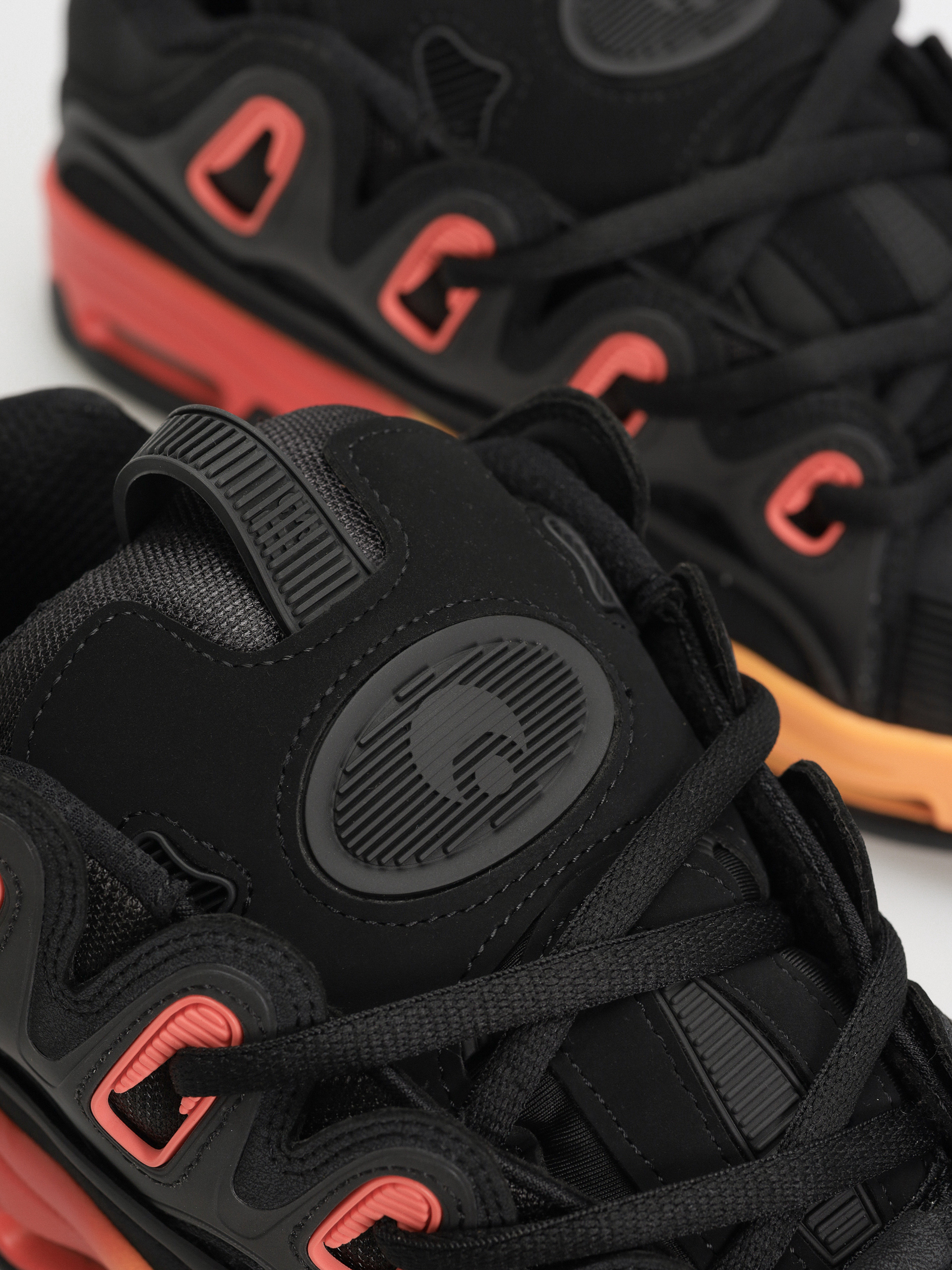 Pantofi Osiris D3 2001 (black/orange/black)