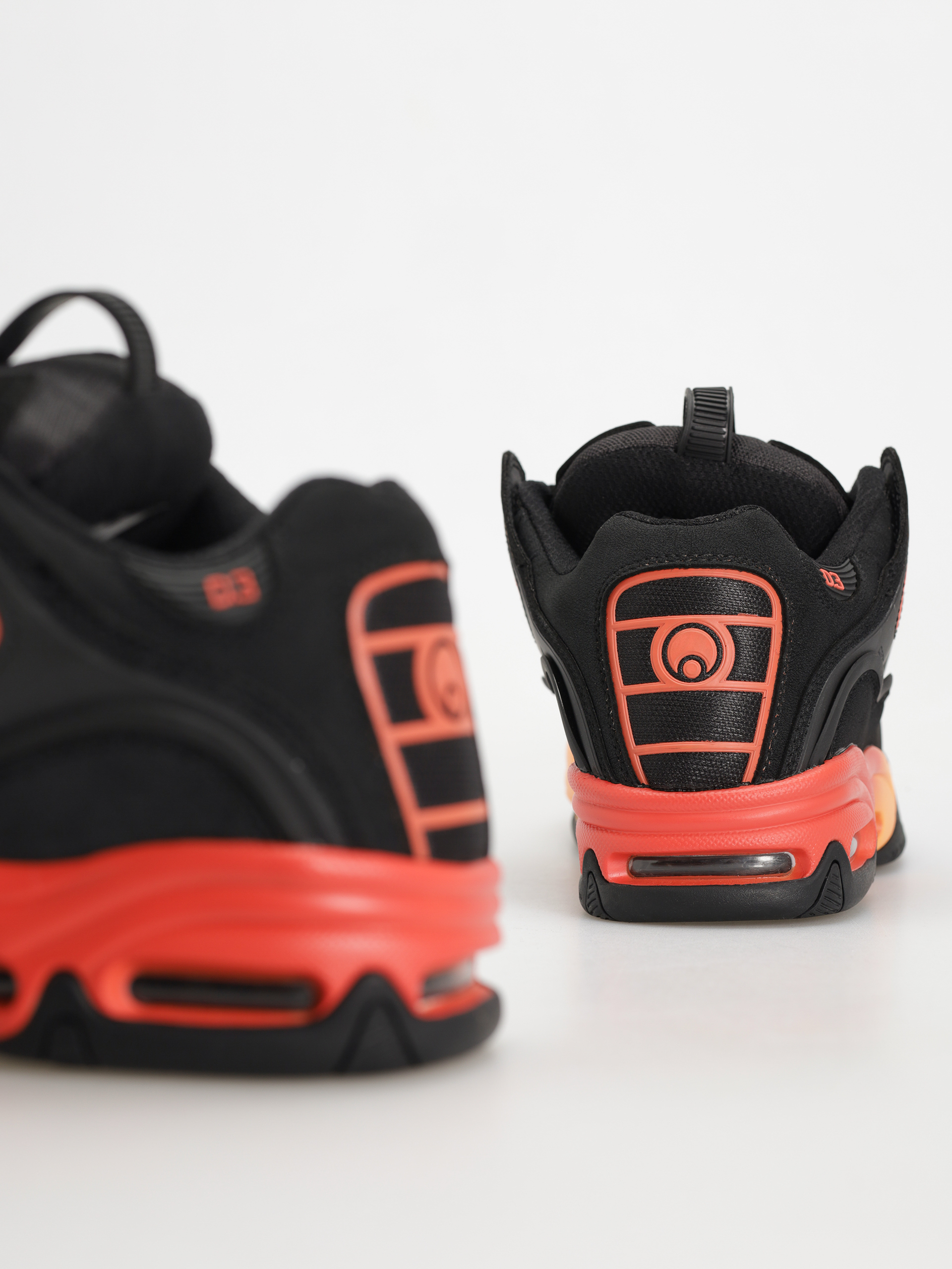 Pantofi Osiris D3 2001 (black/orange/black)