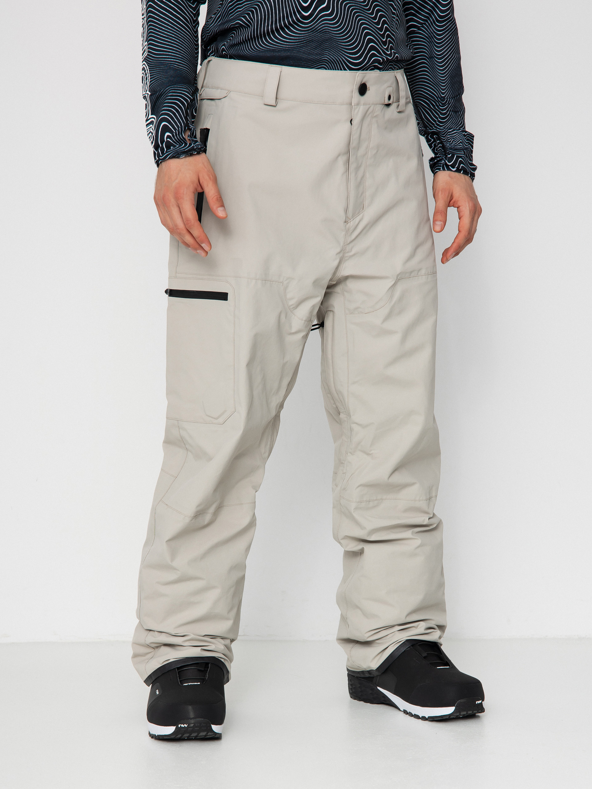 Pentru bărbați Pantaloni pentru snowboard Volcom L Gore Tex (stone)
