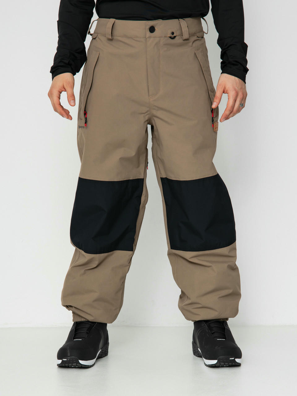 Pentru bărbați Pantaloni pentru snowboard Volcom Longo Gore Tex (chestnut brown)