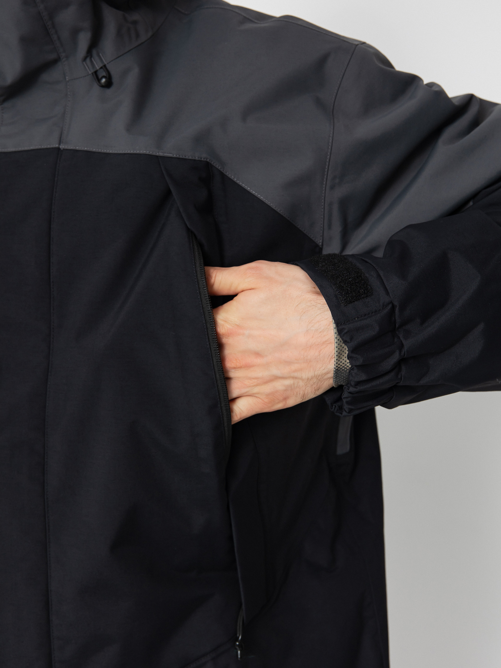 Pentru bărbați Geacă de snowboard Vans Mte Hellbound (black/asphalt)