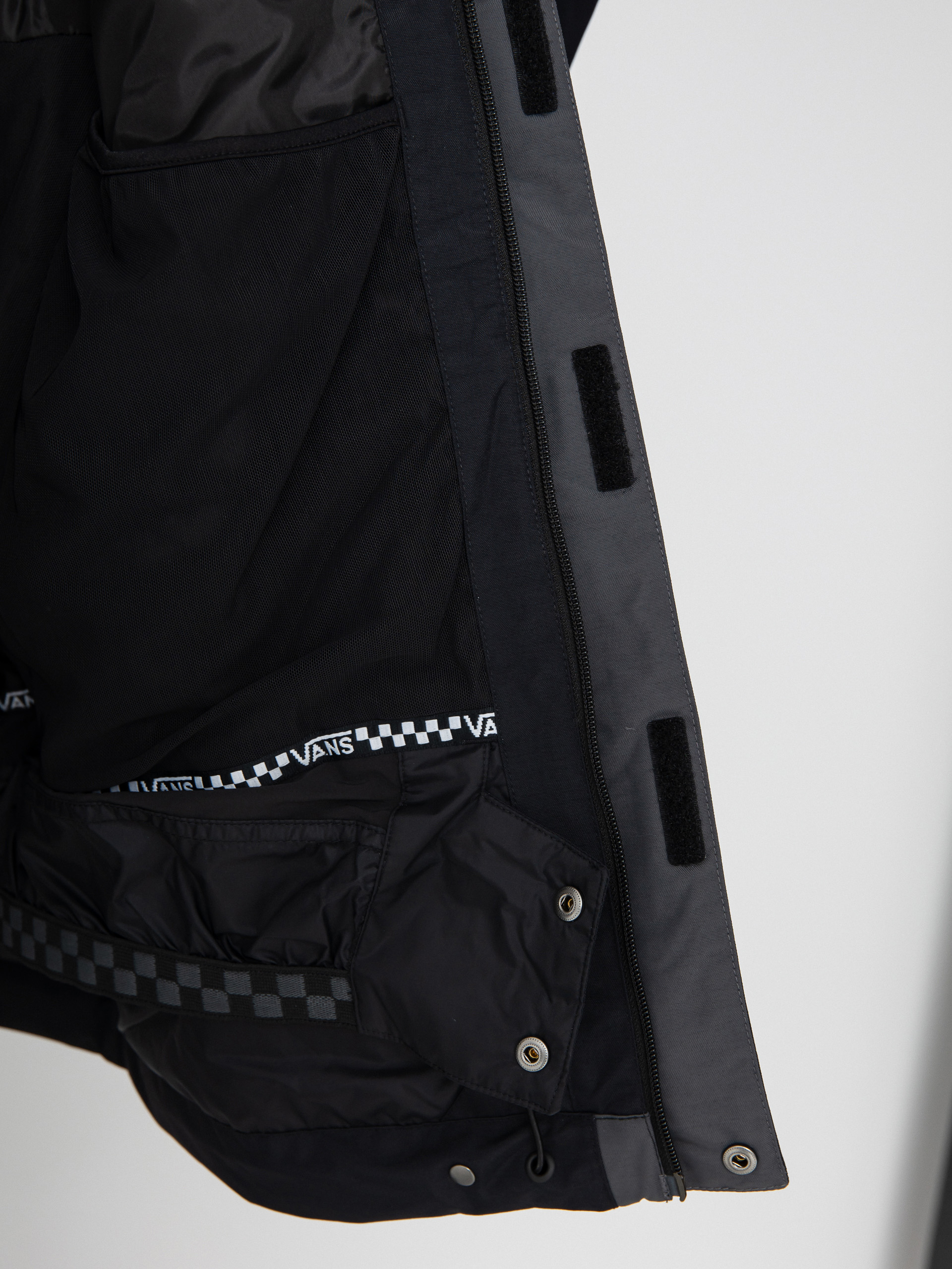 Pentru bărbați Geacă de snowboard Vans Mte Hellbound (black/asphalt)